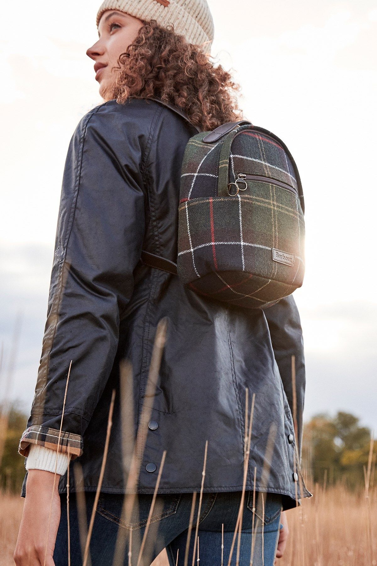 Barbour hotsell backpack Brown