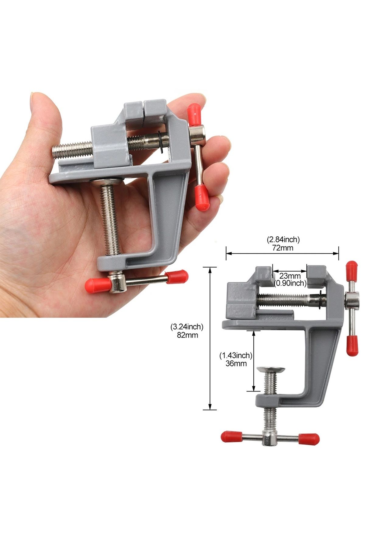 Depolife-Mini Multi-Purpose Detail Working Vise Table Mount Clock Bead Processing 3