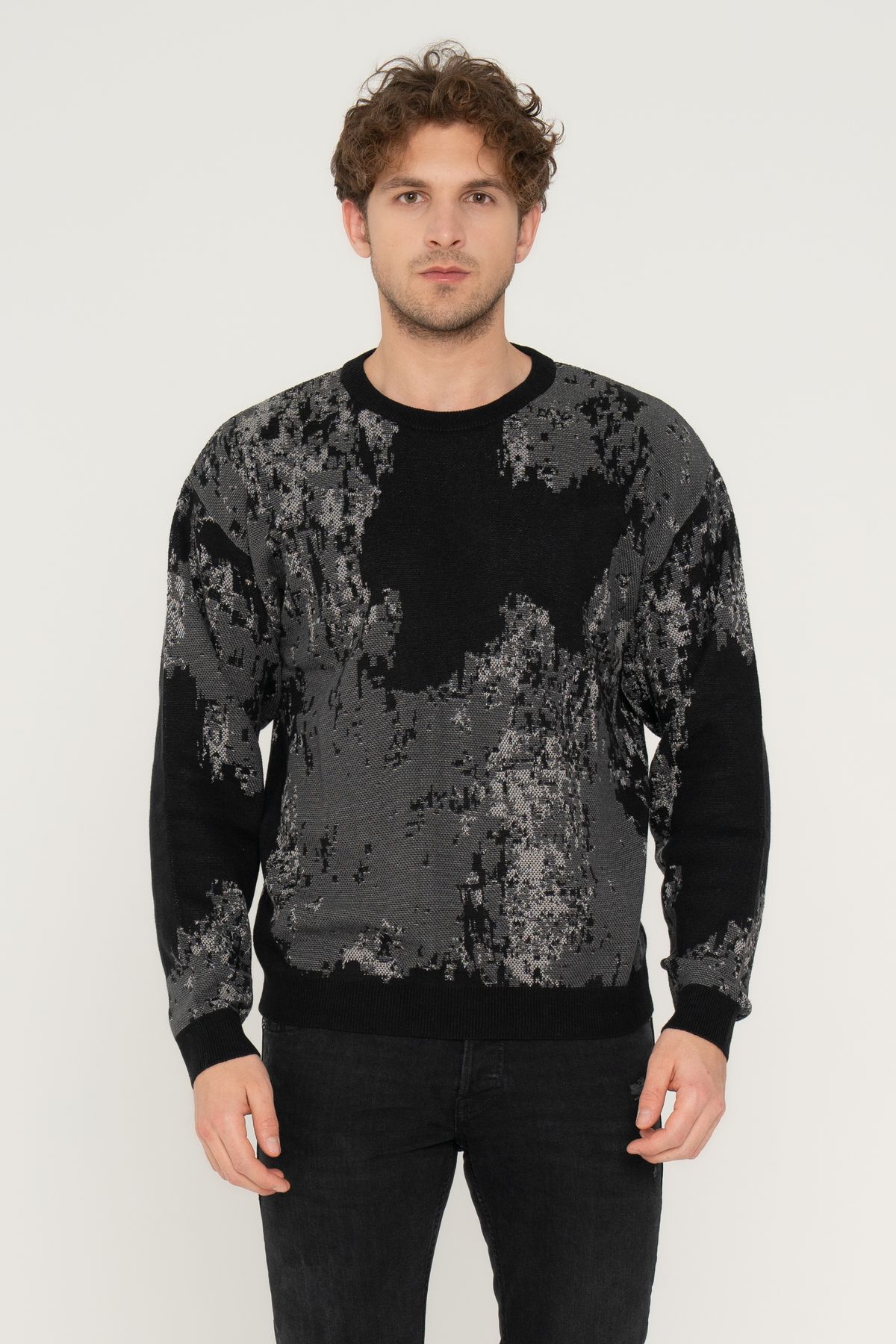 ژاکت بافتنی با جزئیات قدیمی - دیده نشده Jack & Jones
