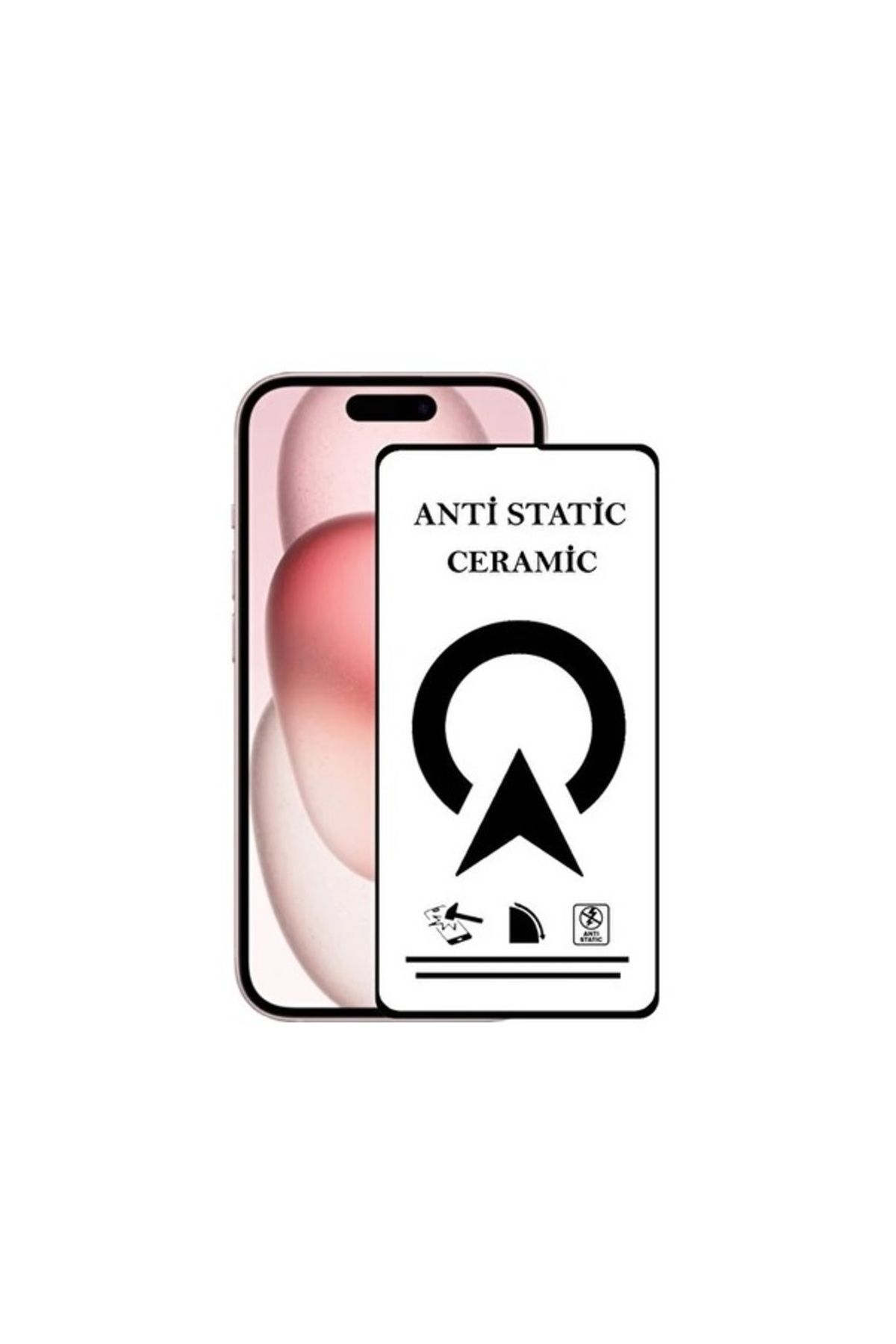 Anti static top ceramic
