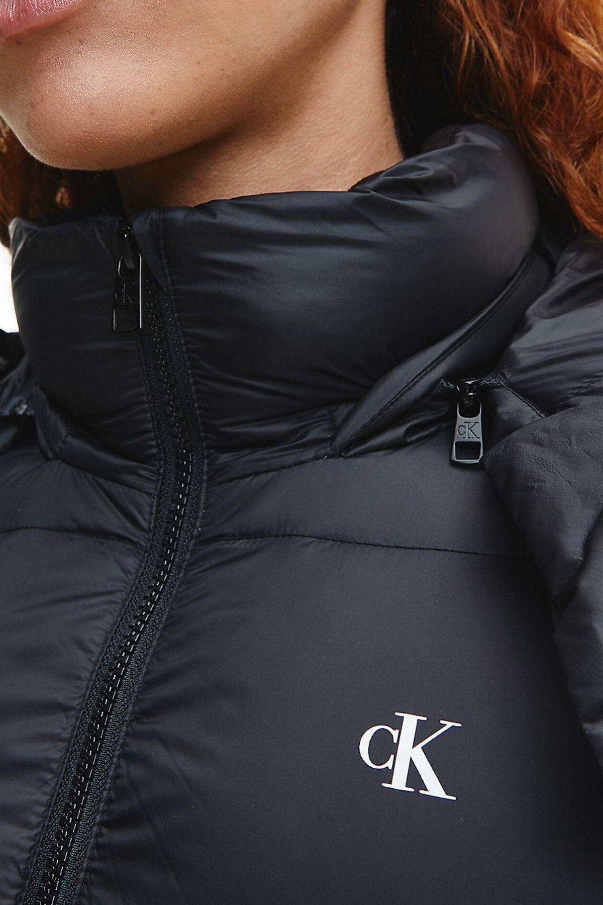 Calvin klein feather jacket hotsell