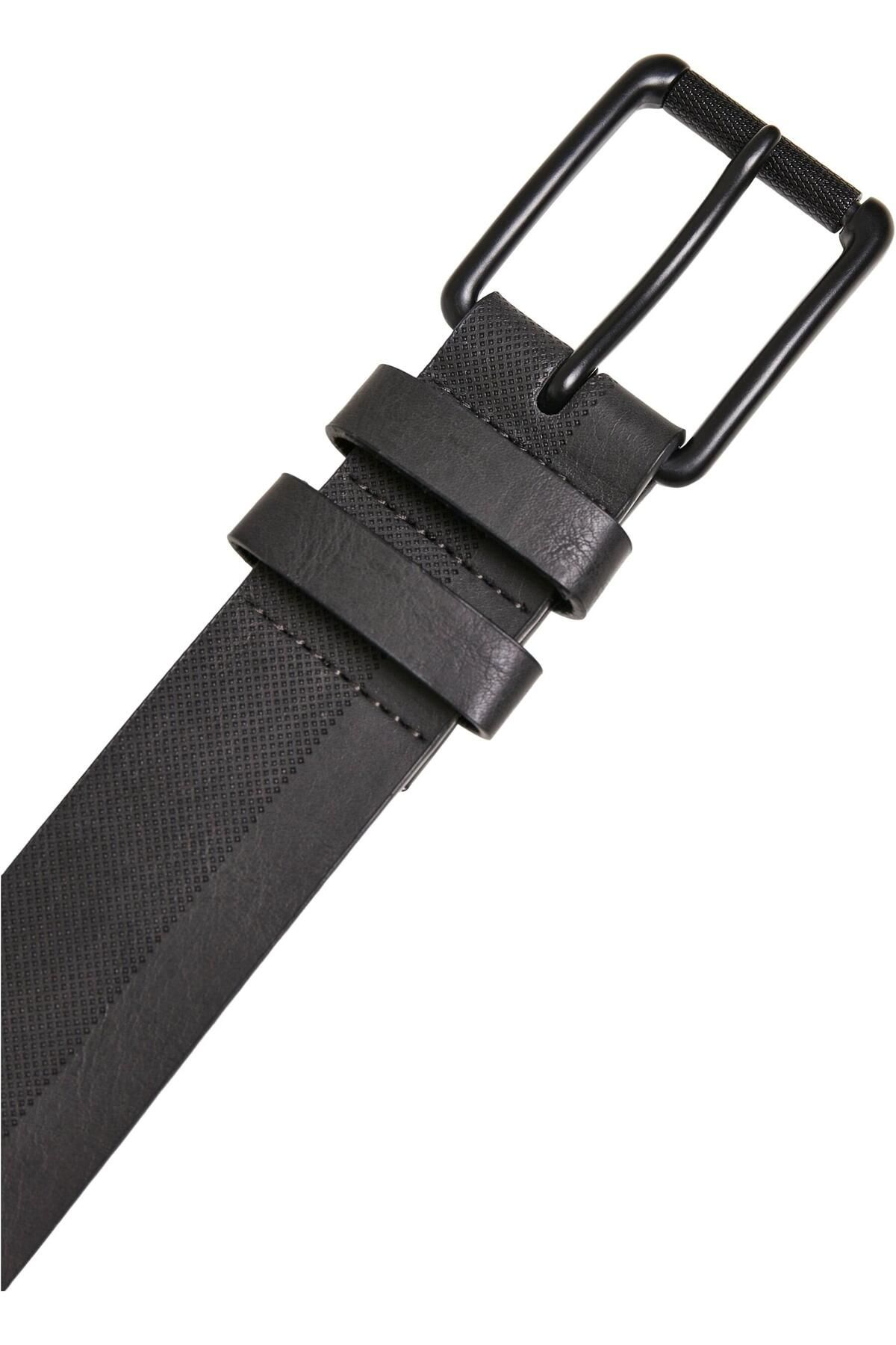 Urban Classics-Accessories Imitation Leather Basic Belt 4