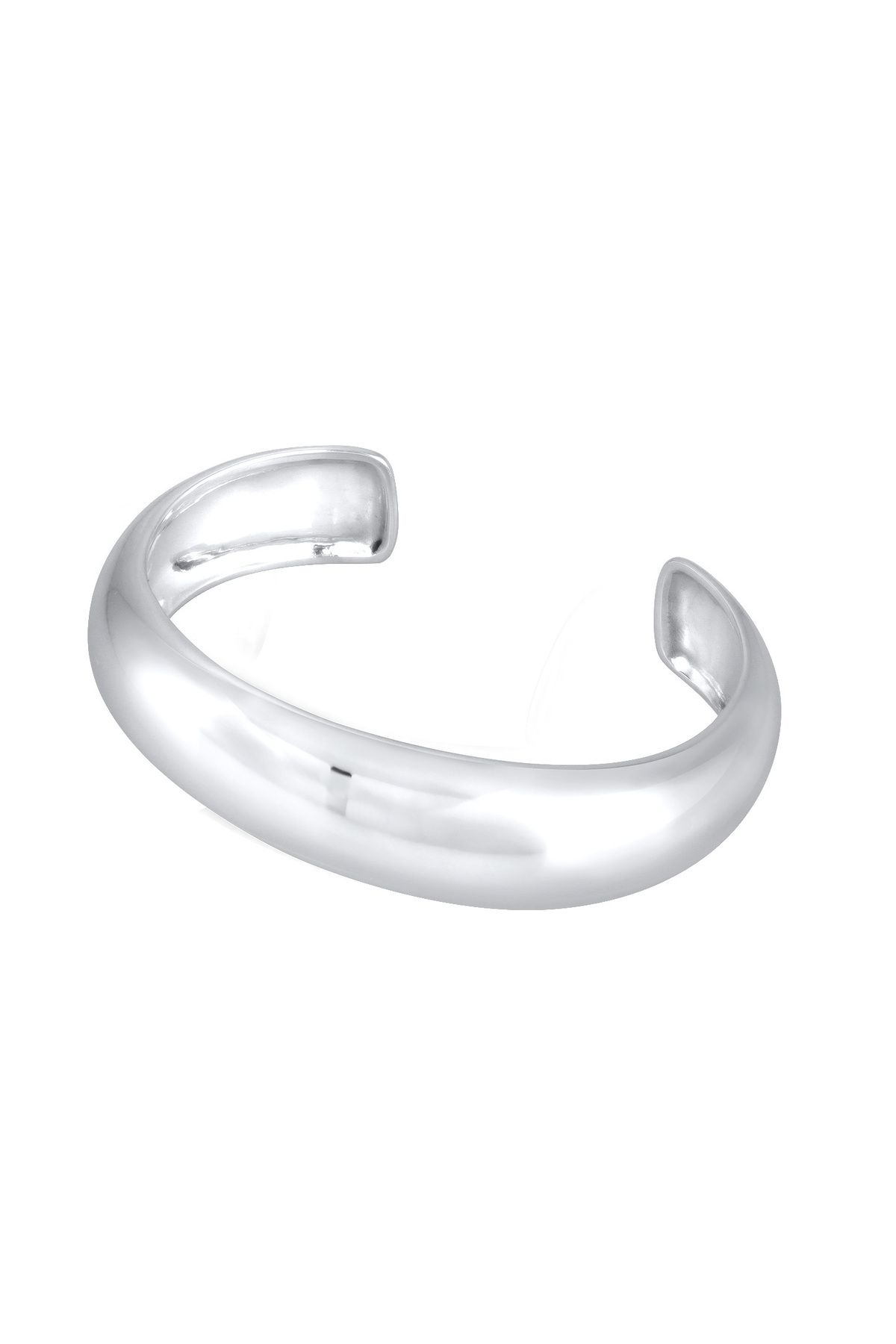 ELLI-Kol Bandı Armreif Armspange Offen Breit Klobig 925 Silber 2