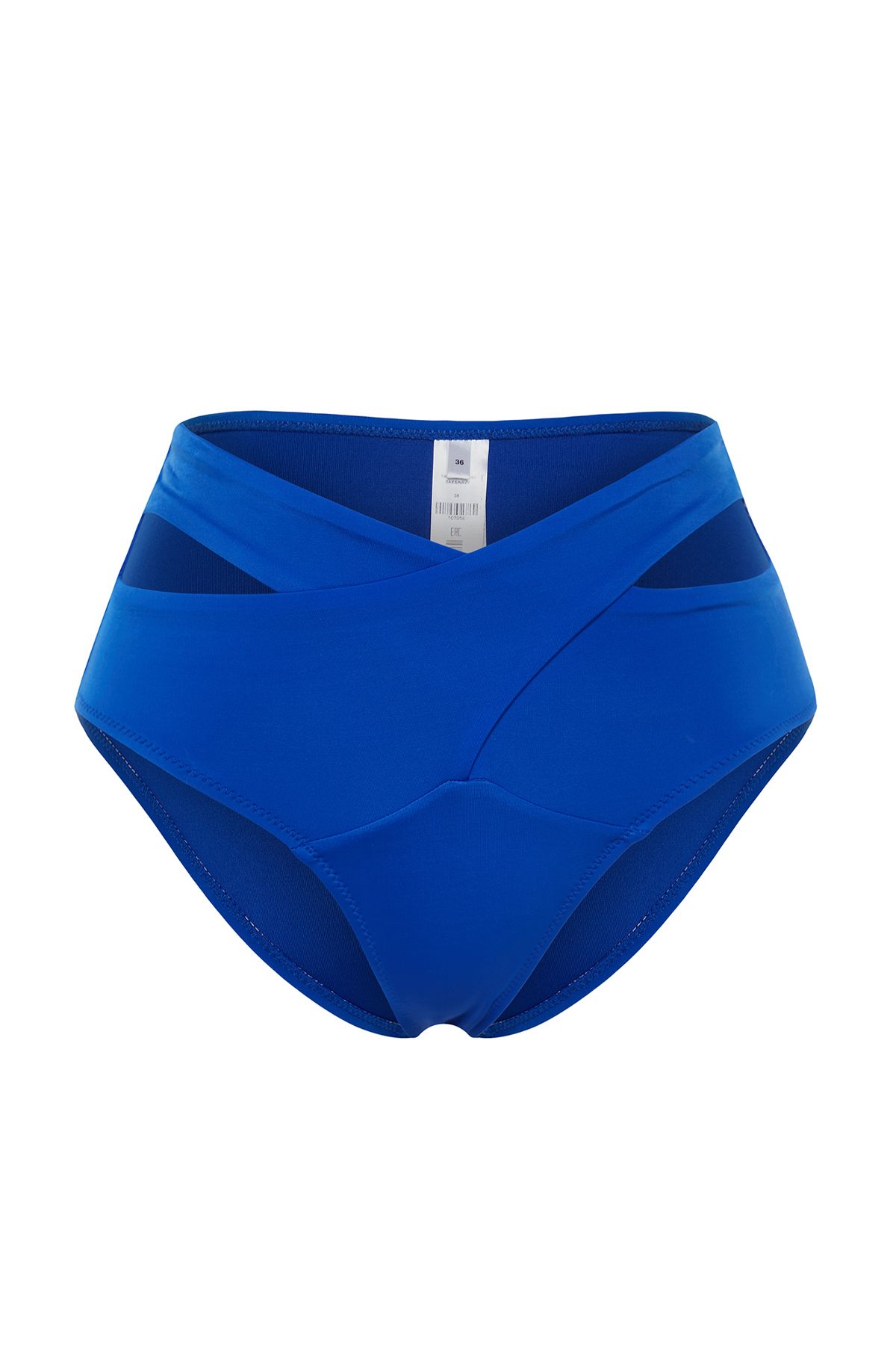 Trendyol Collection-Saks Cut Out/Window High Waist Regular Core Bikini Bottom Tbess20Ba0184 5