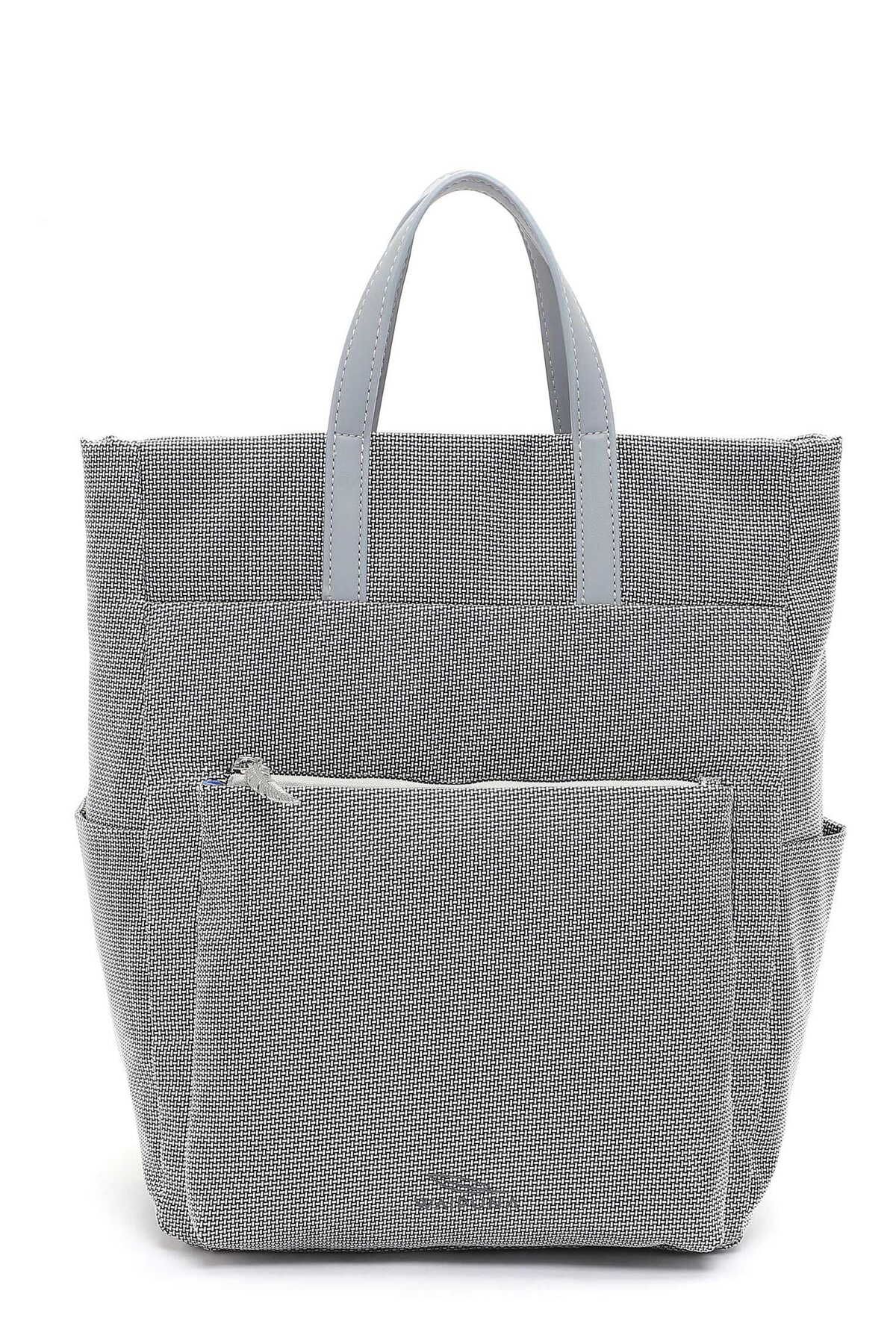 Waipuna Rucksack Grau Unifarben Trendyol