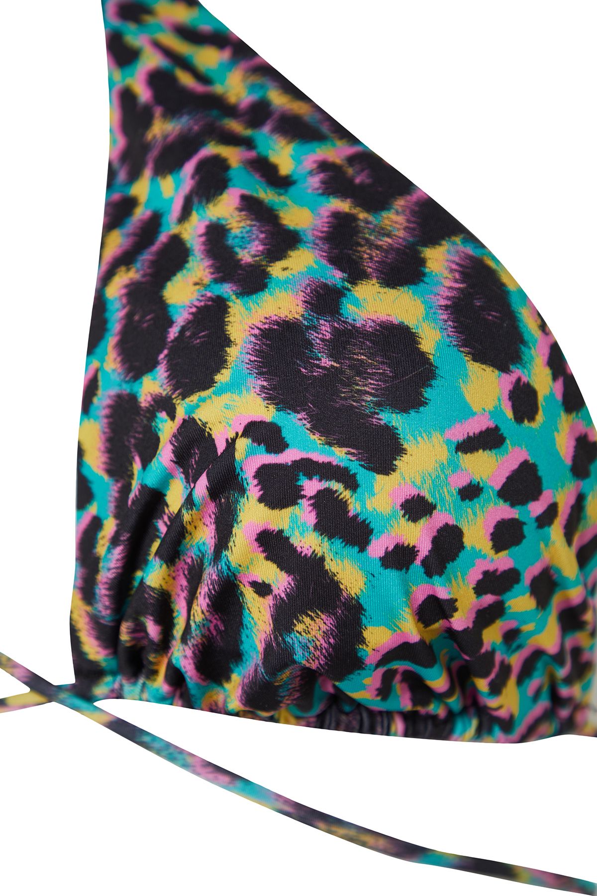Trendyol Collection-Leopard Print Regular Bikini - Triangle Cut Out, TBESS24BT00021 7