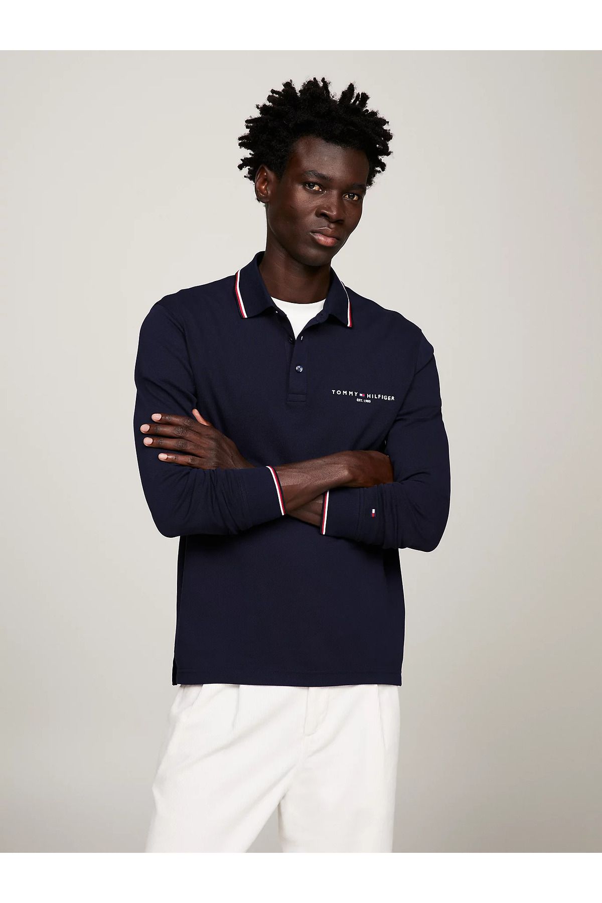 Dark grey tommy hilfiger shirt new arrivals