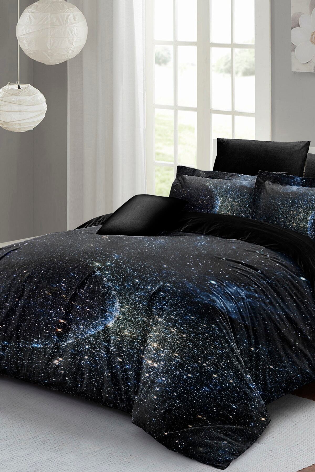 سرویس روتختی  مشکی مونوهومMonohome | monohome42820 اورجینال - تصویر 2