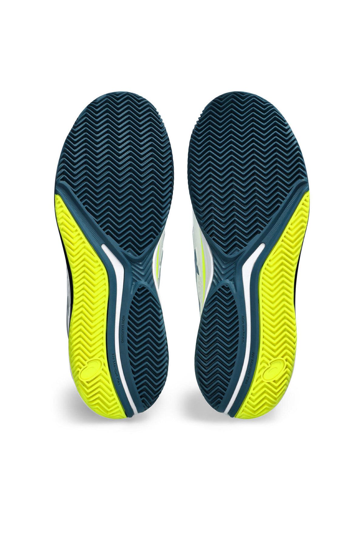 Asics کفش تنیس رزولوشن ژل 9 Clay سفید