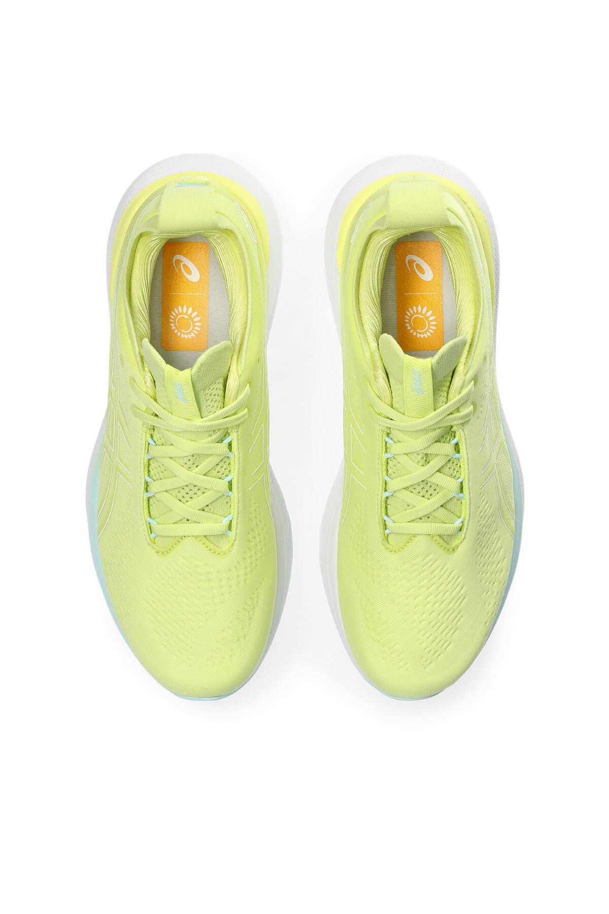 Asics کفش دویدن زرد ژل نیمباس 25