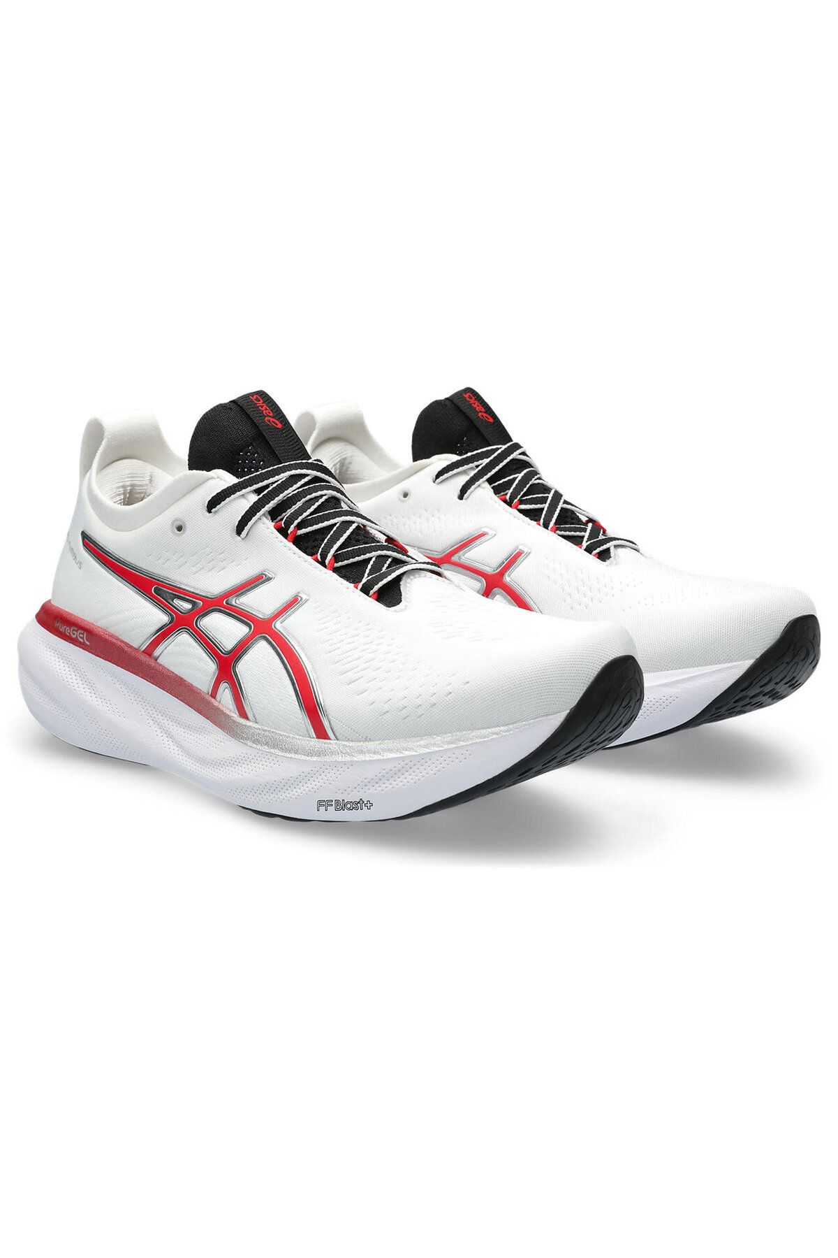 Asics کفش دویدن سفید ژل نیمباس 25 Anniversary