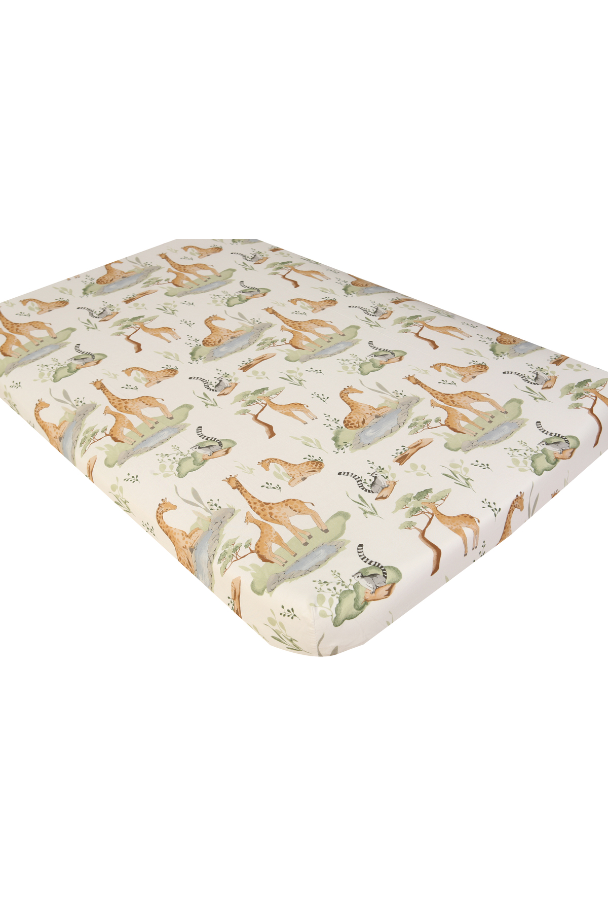 NAB Anne Yanı Beşik Çarşafı Lastikli 2 Farklı Desen Koala Ve Zürafa 60x90 +12 Cm. 2'li Set fotoğrafı 4 (önizleme)