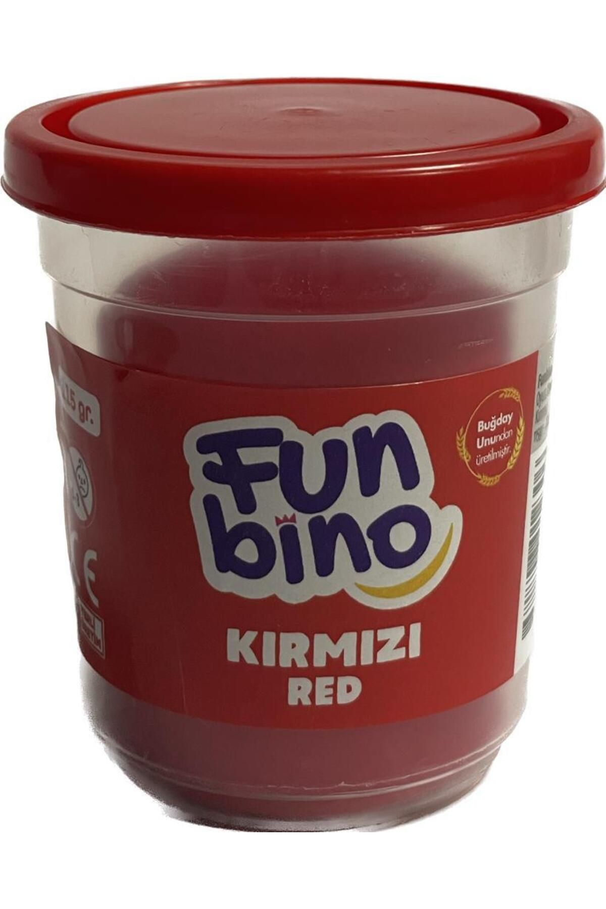 Funbino-Red Single Color Play Dough - 115GrF102 1