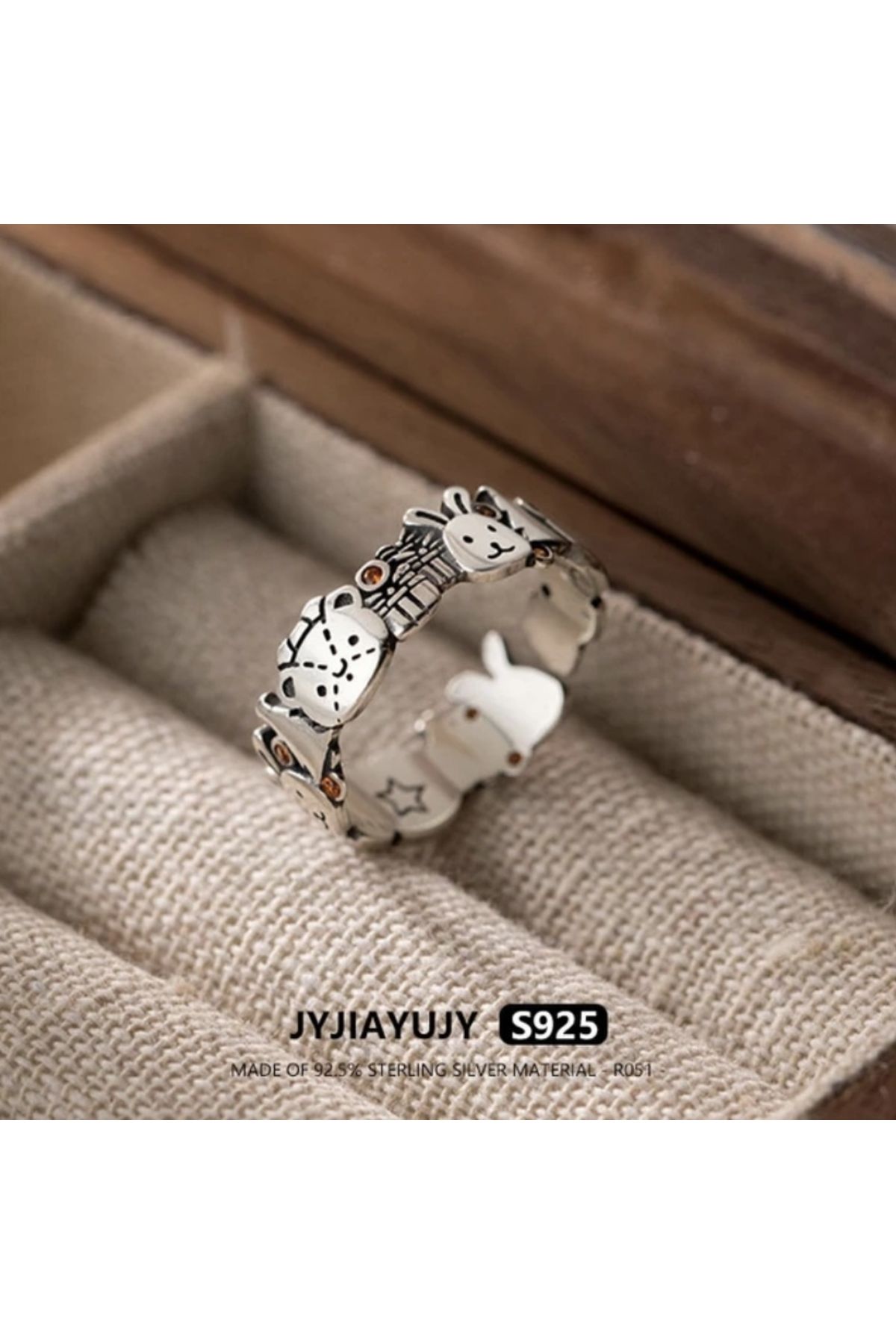 SweetACCESSORIES Ring Silver colored Casual Trendyol