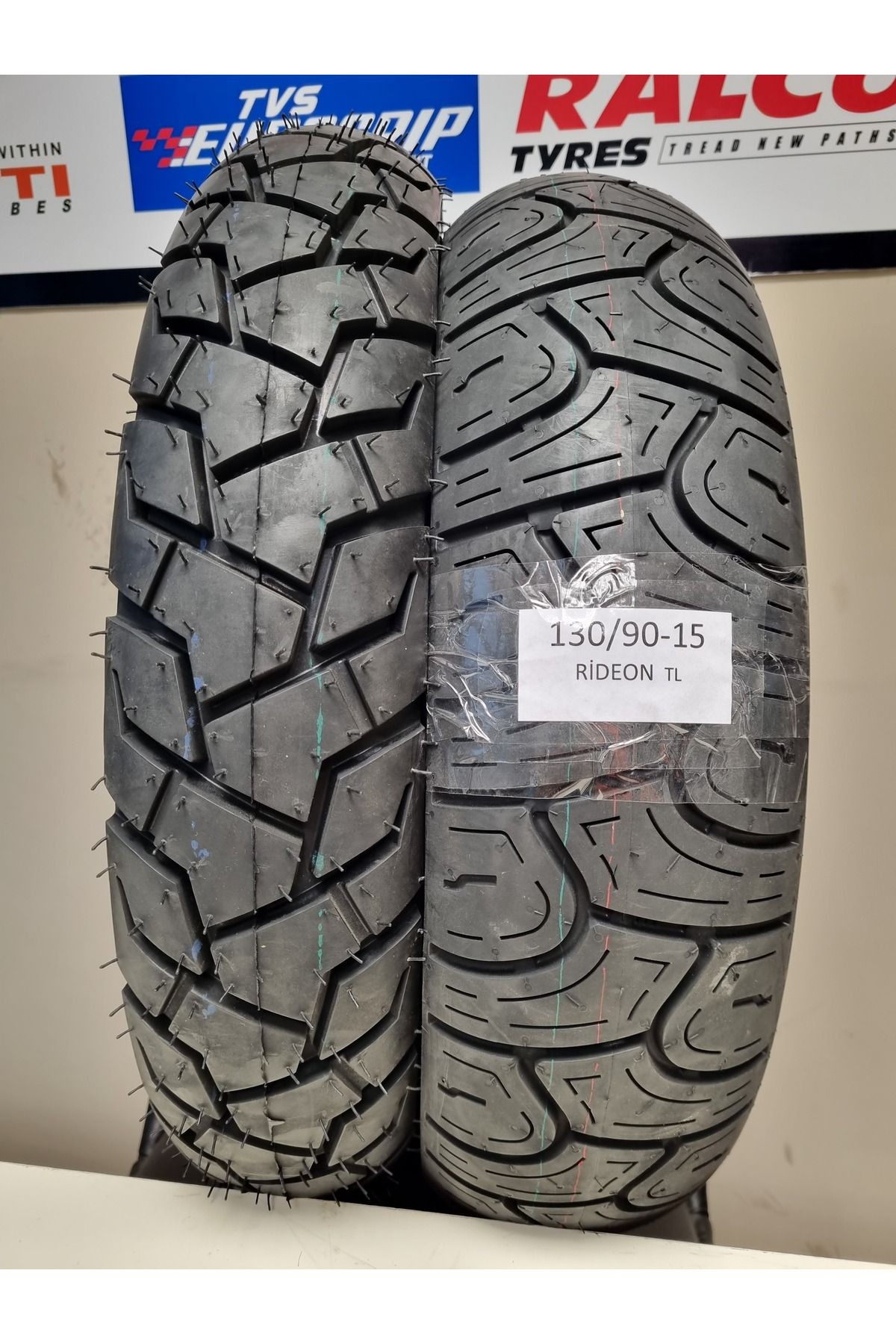 TDT TYRES Chopper Motorsiklet Lastiği Takım 130/90-15 ve 110/90-16 RİDEONALLEGRE