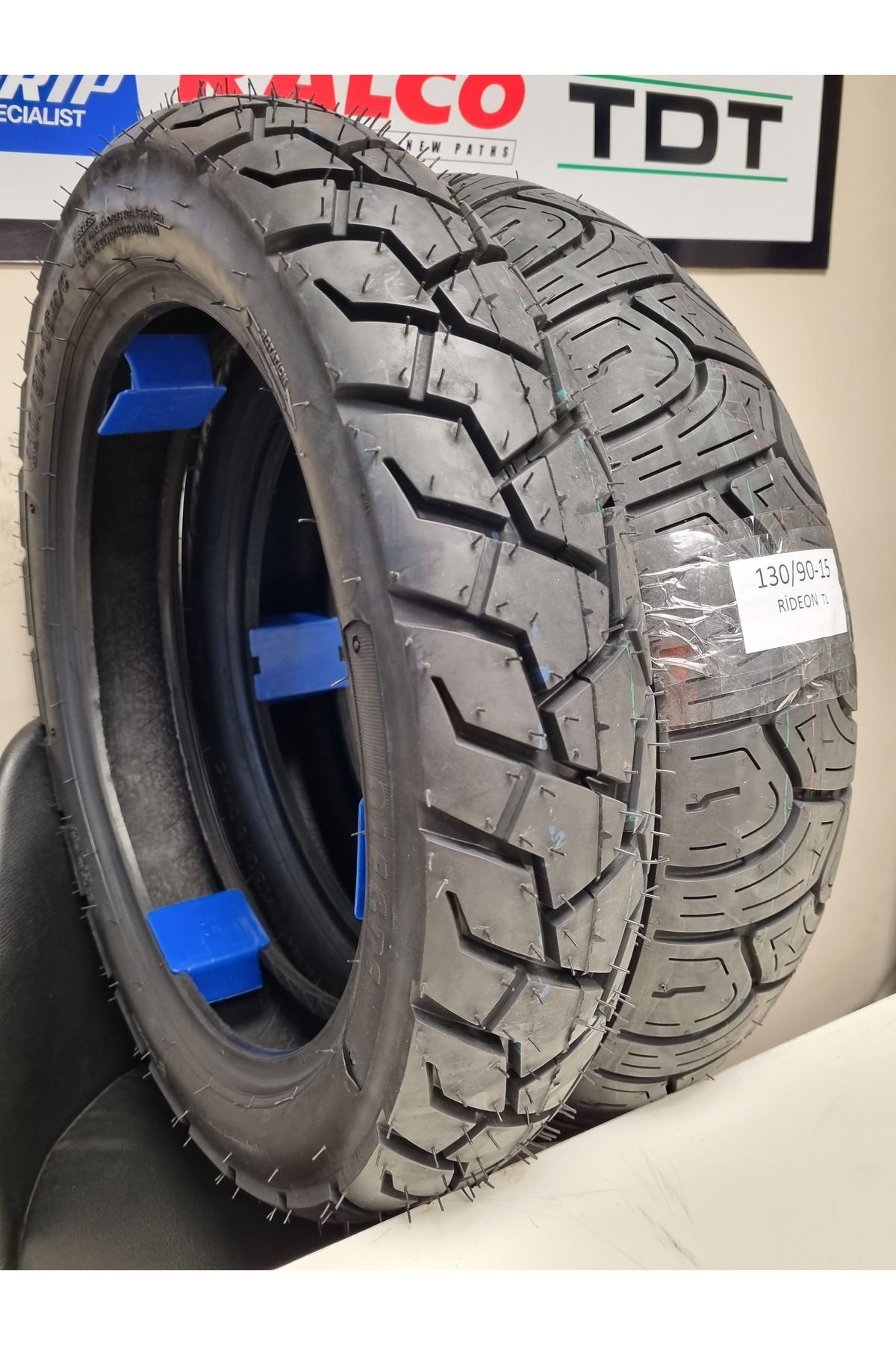 TDT TYRES Chopper Motorsiklet Lastiği Takım 130/90-15 ve 110/90-16 RİDEONALLEGRE
