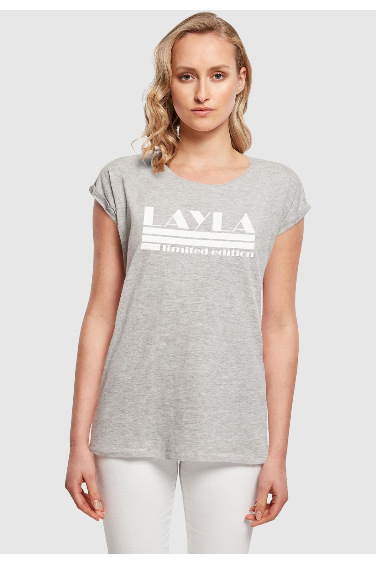 Trendyol Layla Limited Merchcode T-Shirt X Edition - Damen - Ladies