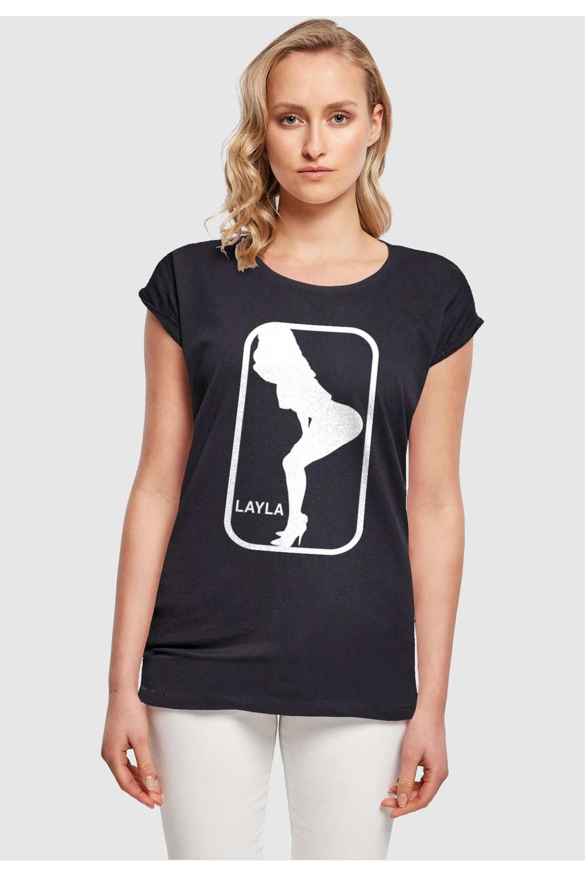 Merchcode Damen Ladies Layla Dance X T-Shirt - Trendyol