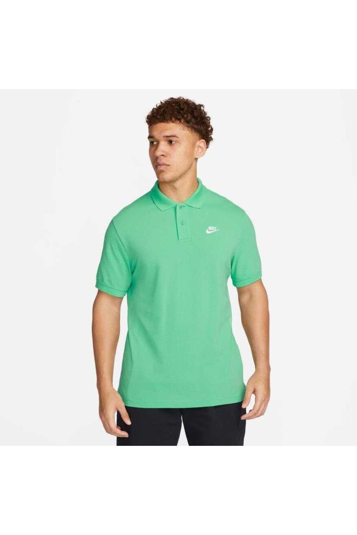 Nike Club Matchup men s green polo collar green t shirt cj4456