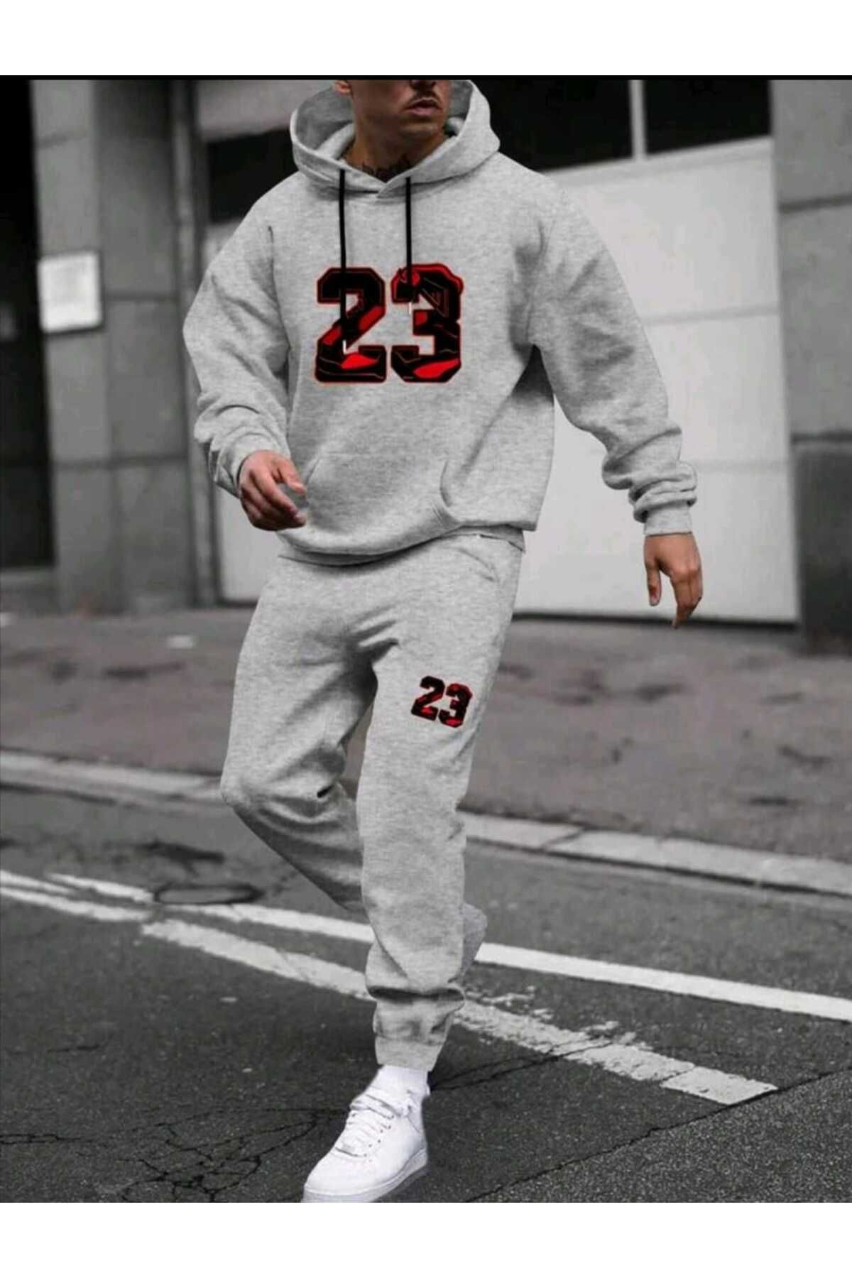 Jordan top grey sweatsuit
