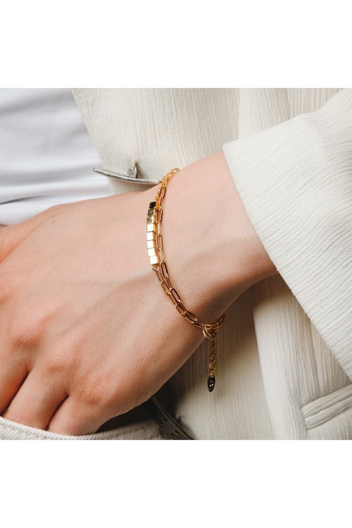 Lekka Design Steel Bracelet Gold colored Loungewear Trendyol