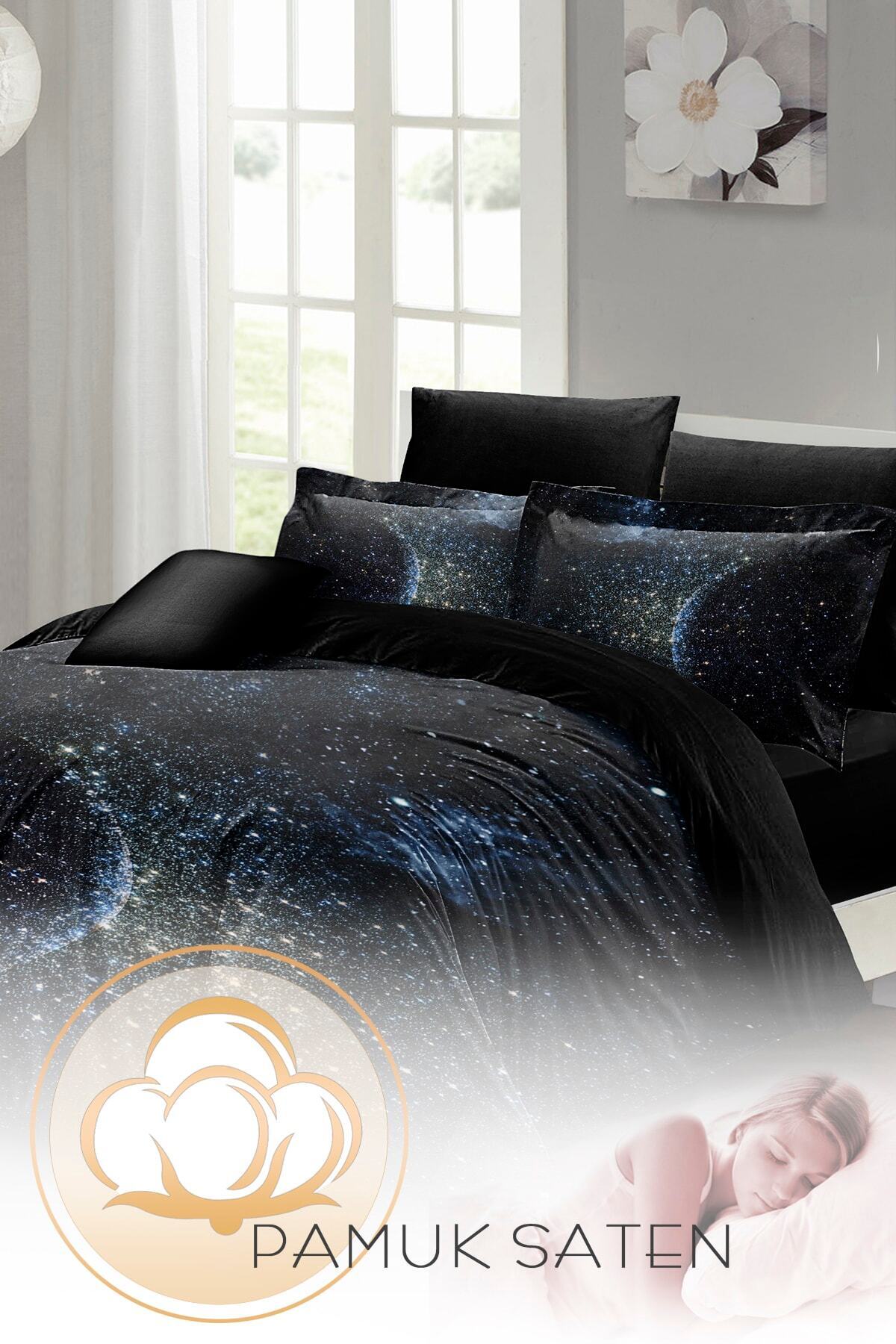 سرویس روتختی  مشکی مونوهومMonohome | monohome42820 اورجینال - تصویر 4