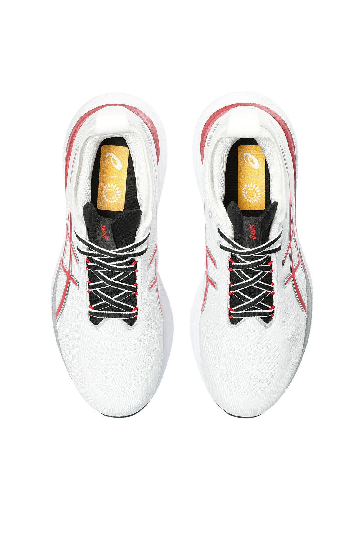 Asics کفش دویدن سفید ژل نیمباس 25 Anniversary