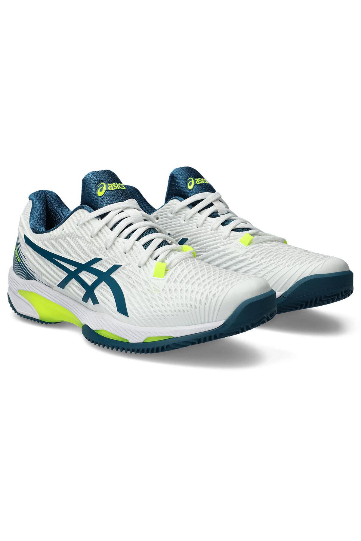 Asics کفش تنیس سفید مردانه Solution Speed ​​Ff 2 Clay