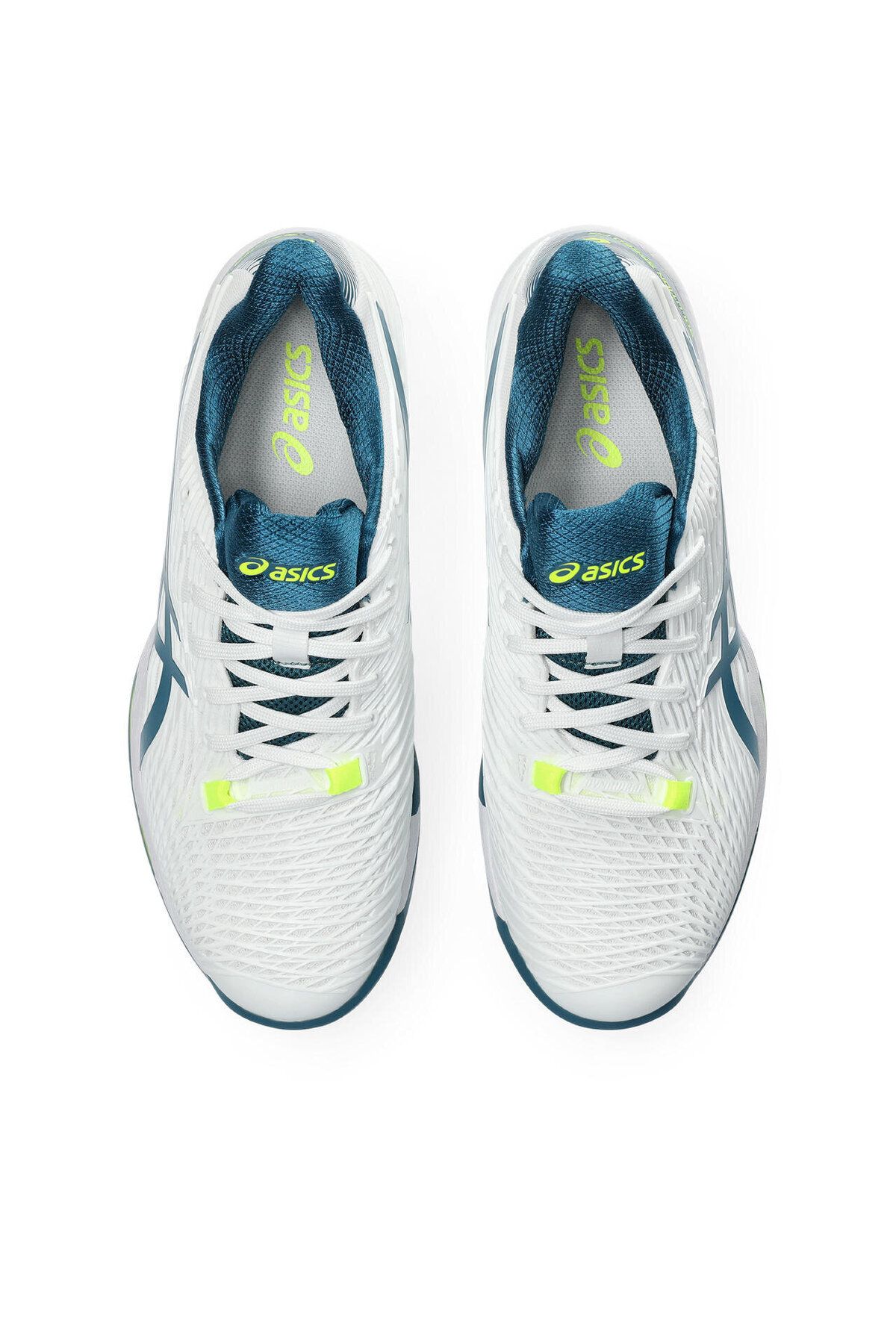 Asics کفش تنیس سفید مردانه Solution Speed ​​Ff 2 Clay