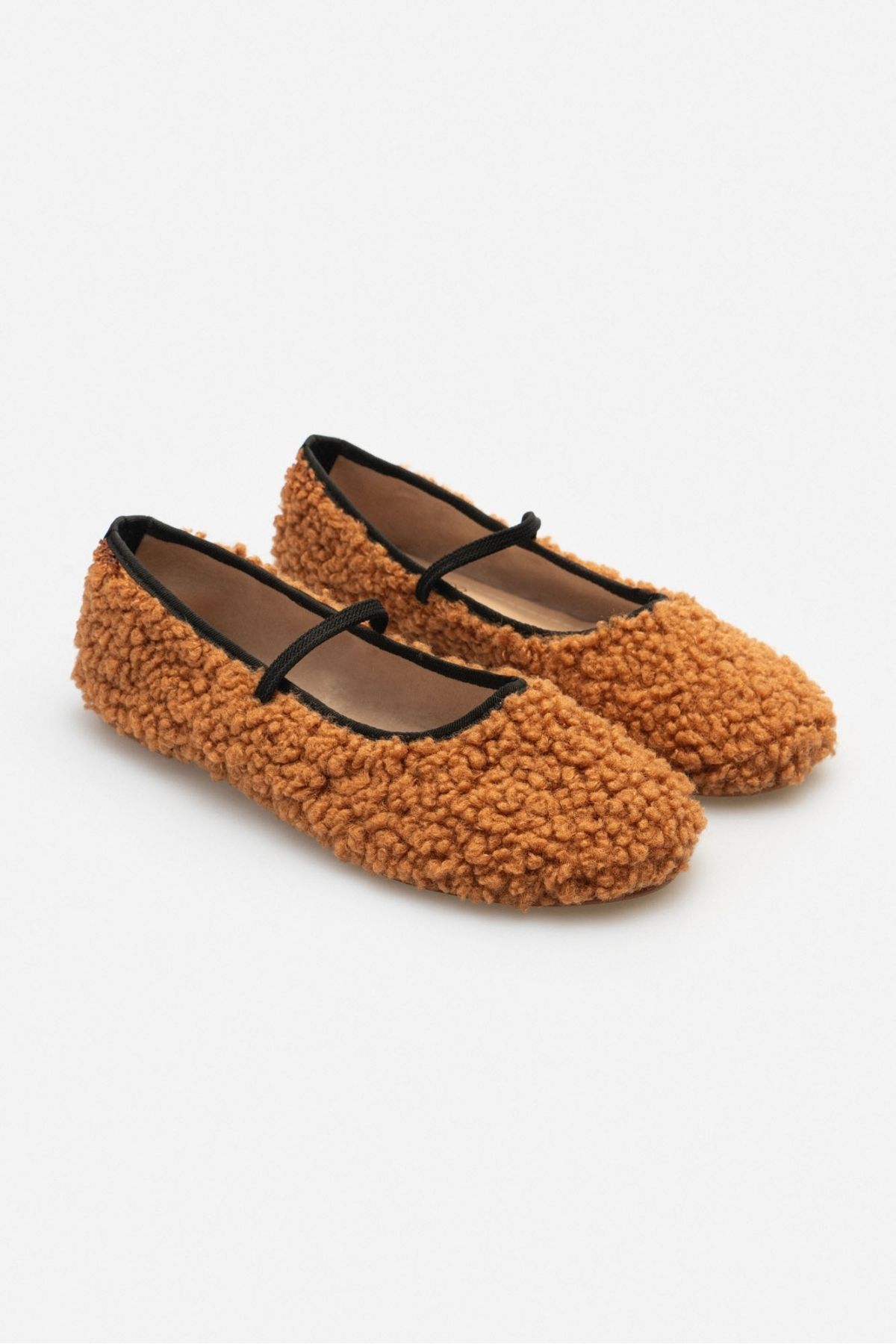 Rubber hot sale ballerina shoes