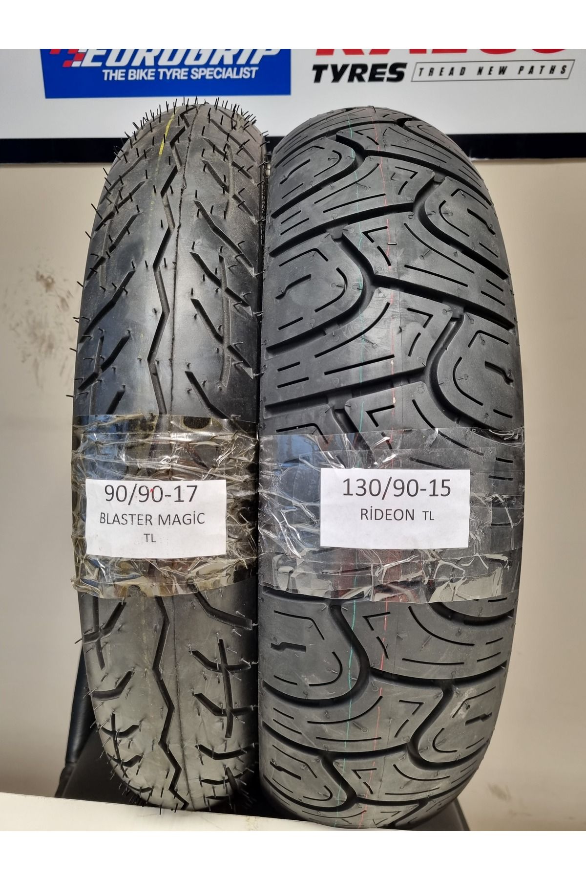 TDT TYRES RKS K-Light TAKIM 130/90-15 VE 90/90-17 Chopper Motorsiklet Lastiği RİDEONMAGİC