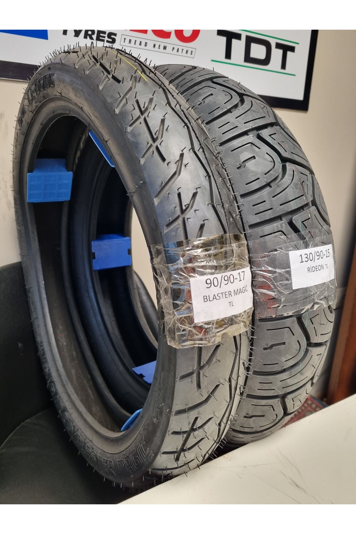 TDT TYRES RKS K-Light TAKIM 130/90-15 VE 90/90-17 Chopper Motorsiklet Lastiği RİDEONMAGİC