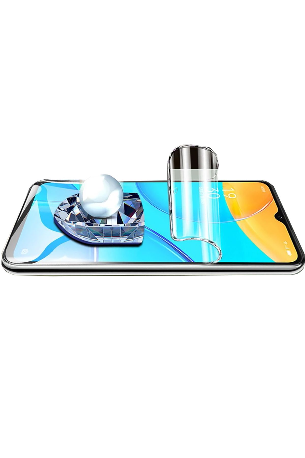 Aztech-ZTE AXON 7 MINI TRANSPARENT BREAKFREE WATERPROOF HD NANO SCREEN PROTECTOR 3