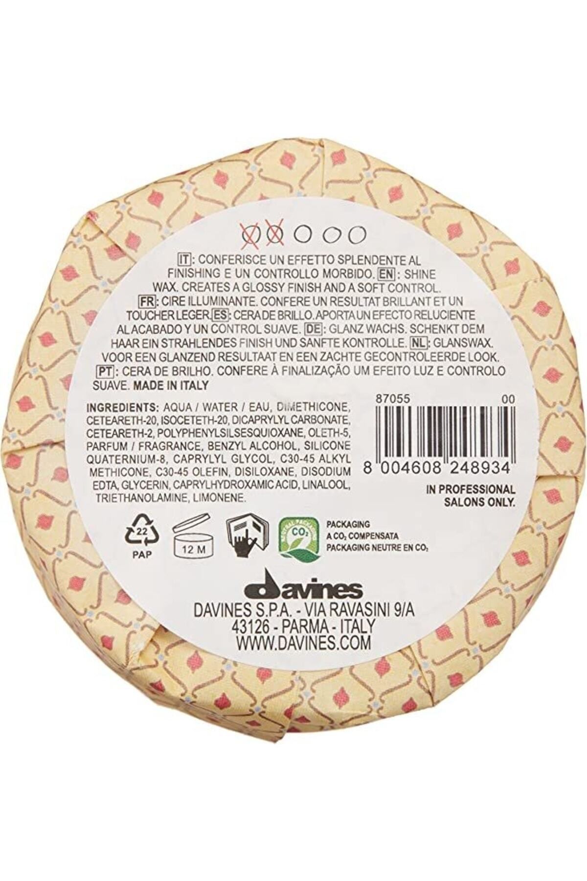 Davines-Bright-Looking Strong Hold Residue-Free Ax 5ml - More Inside This Is a Shine Ax 3