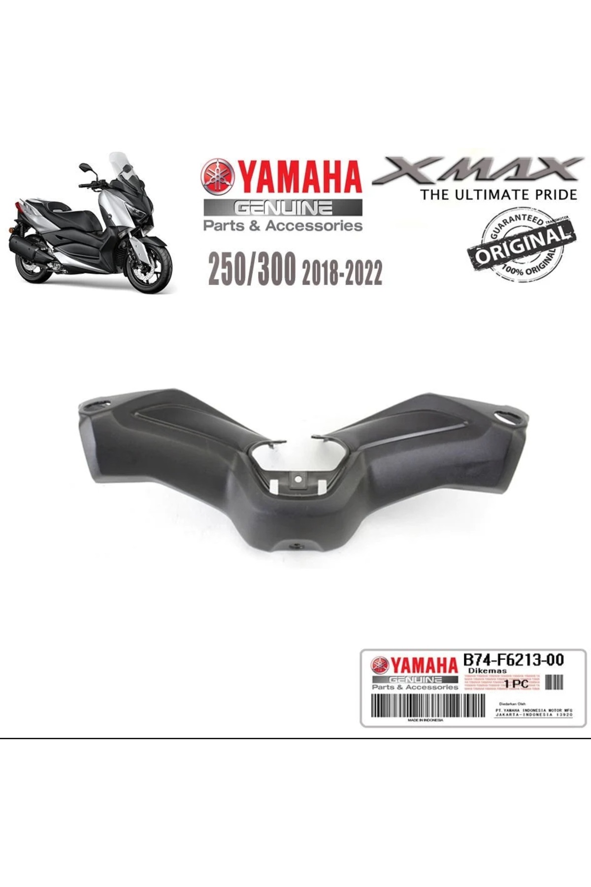 Yamaha XMAX 125 250 300 400 2018-2022 UYUMLU GİDON ÜST KAPAK B74