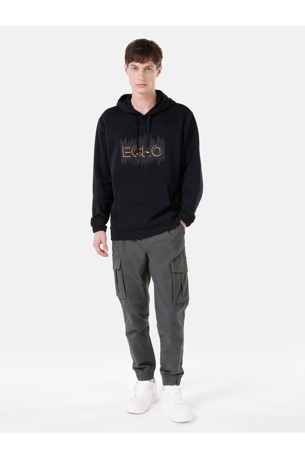 سویشرت مردانه کولینز | .CL1067464_Q1.V1_BLK Colin’s - Image 3