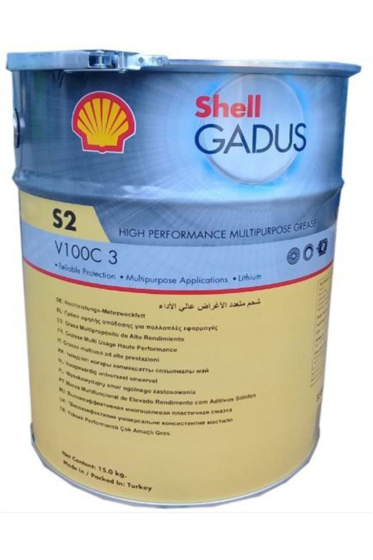 Gadus S2 V100 C3 Gres 15 Kg. Kova - 1