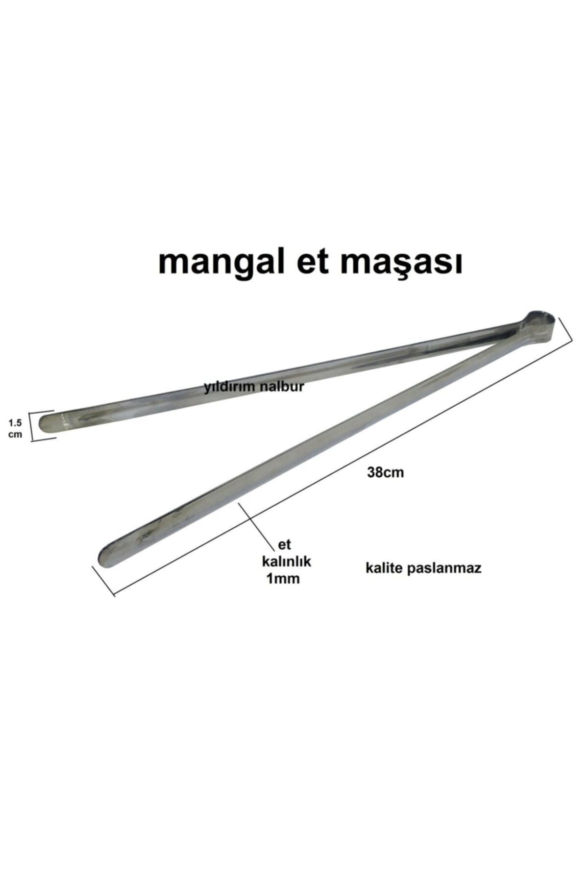 Mangal Et Maşası 38 cm 2