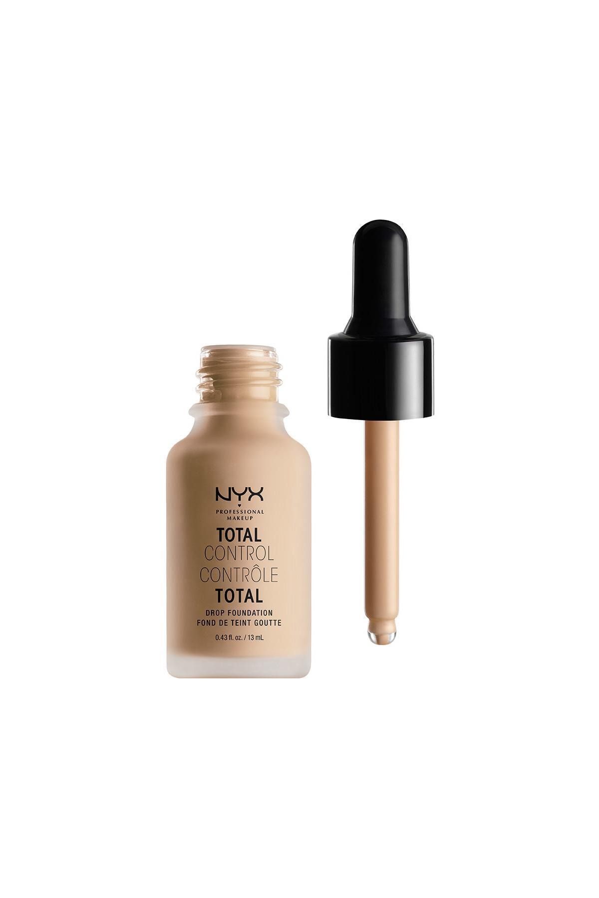 Nyx Professional Makeup Mat Fondoten Total Control Drop Foundation Natural 800897068806 Trendyol
