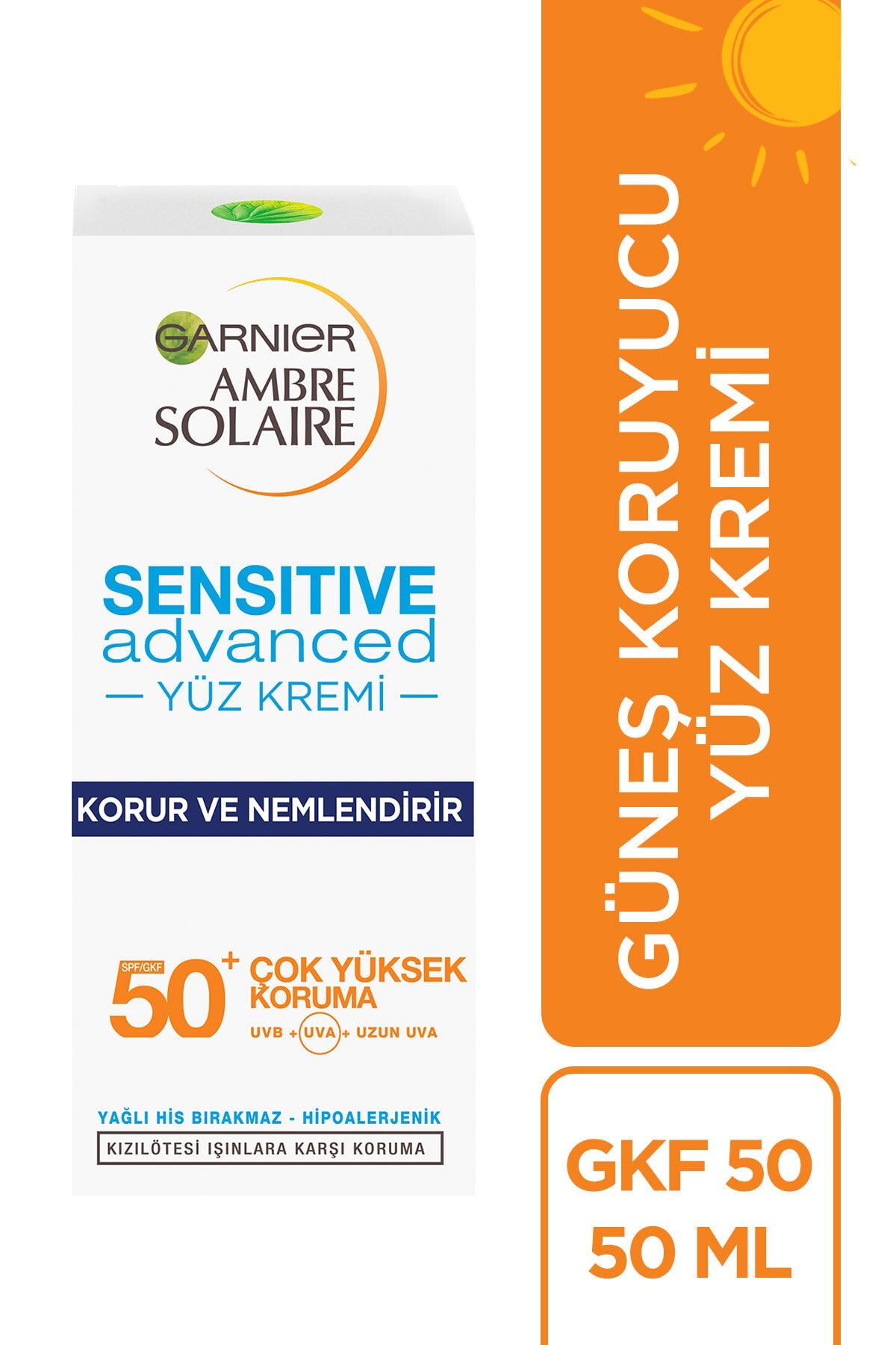 Garnier Gunes Koruyucu Yuz Kremi Spf 50 50 Ml Trendyol