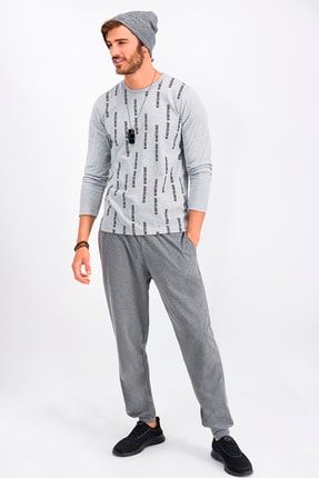Iki Yildiz Erkek Pijama 3 Lu Takim 53501 Trendyol