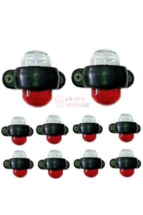 Ar Oto Aksesuar Mini Takoz Led Lamba 10 Adet 12 24 Volt Uyumlu Trendyol