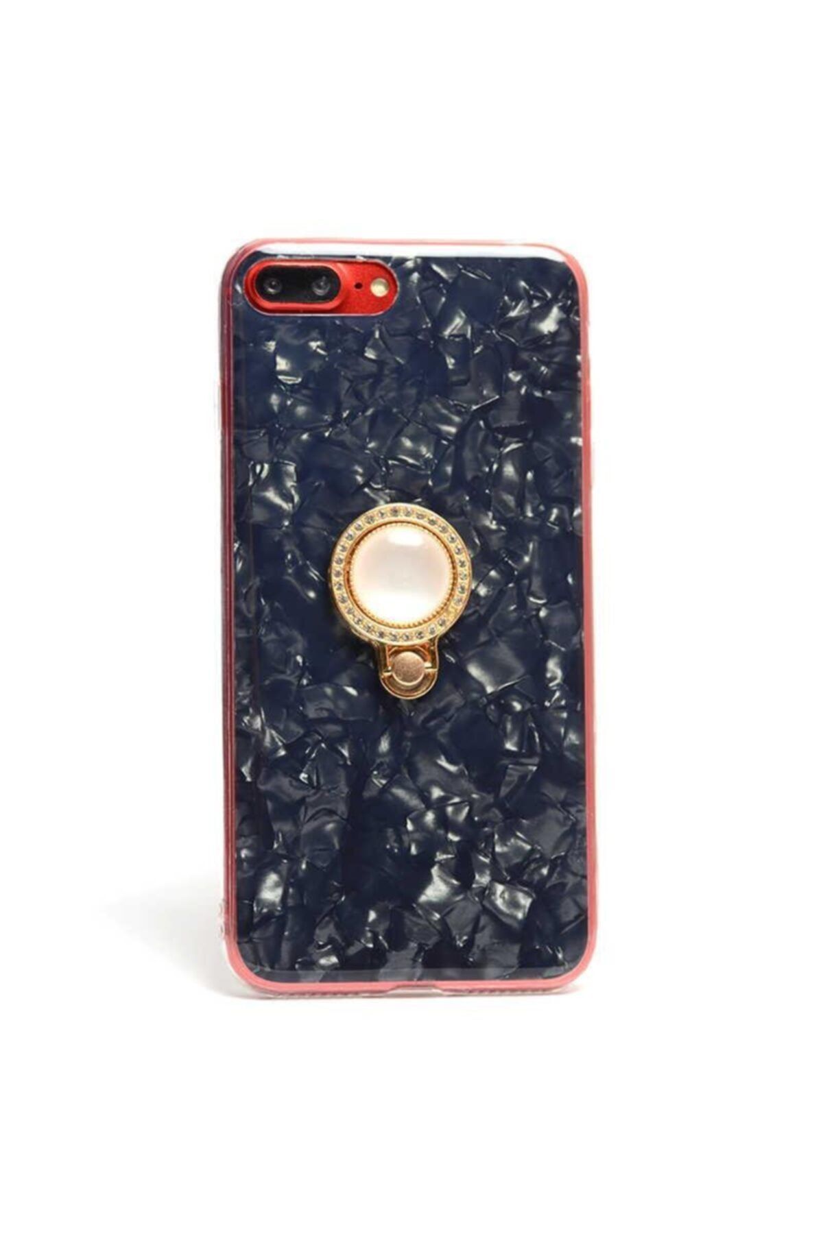 Bca Apple Iphone 8 Plus Kilif Vista Yuzuklu Mermer Desenli Cam Kapak Iring Trendyol
