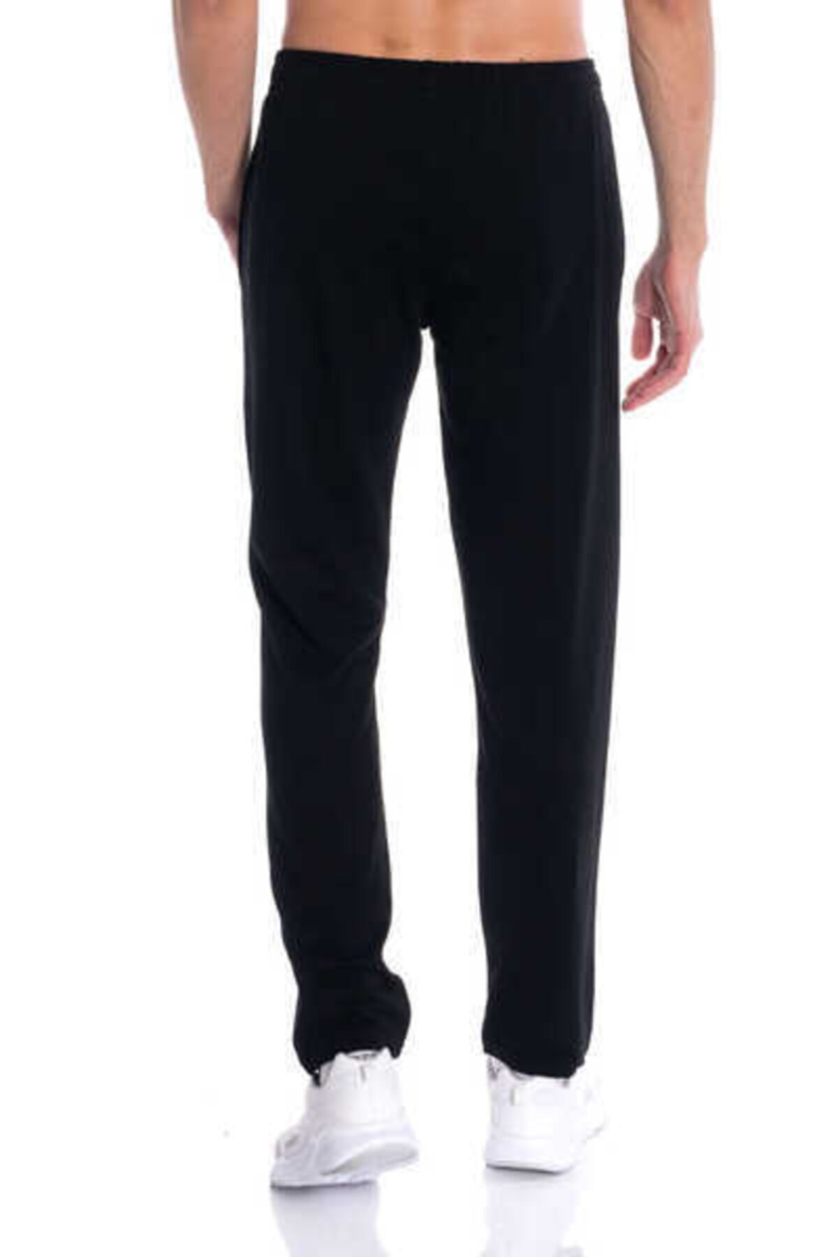 شلوار گرمکن ورزشی اسلازنگر مردانه پارچه مشکی بیسیک  Regular/رگولار     کژوال/روزمره | Slazenger S001OT TR - تصویر 3