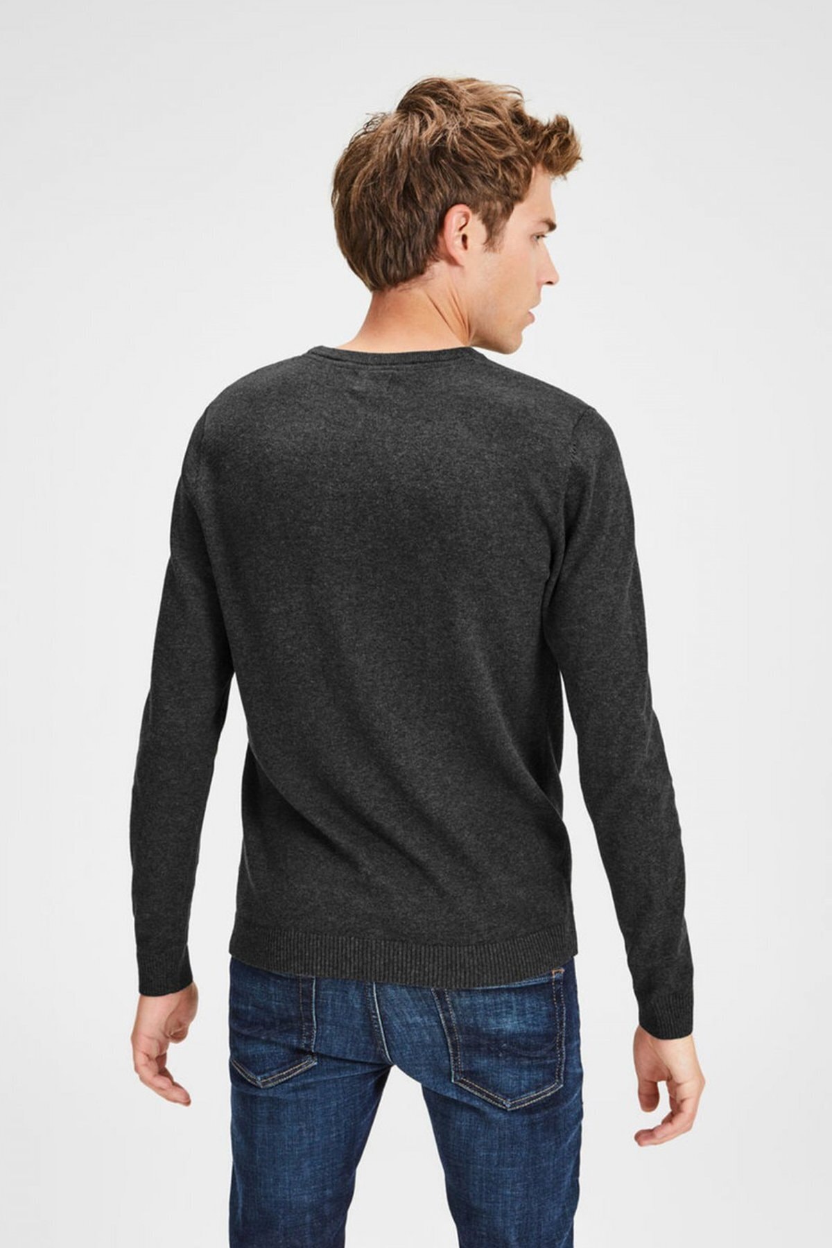 ژاکت مردانه جک جونز مدل Jjebasic کد ۱۲۱۳۷۱۹۰ جک اند جونز پلیور Jack & Jones