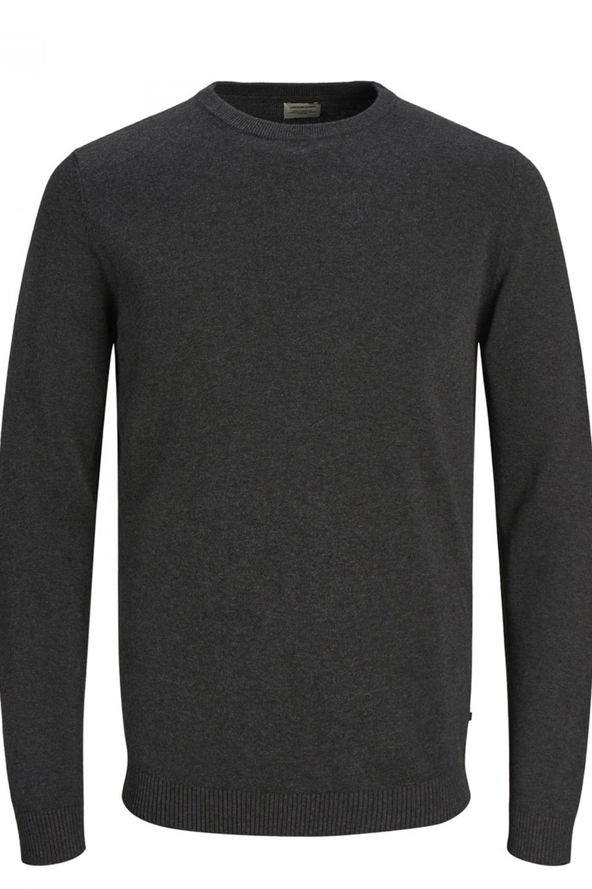 پلیور جک اند جونز مردانه دوختنی خاکستری بیسیک طرح دار Regular/رگولار    بیسیک ورزش | Jack & Jones 12137190 TR - تصویر 3