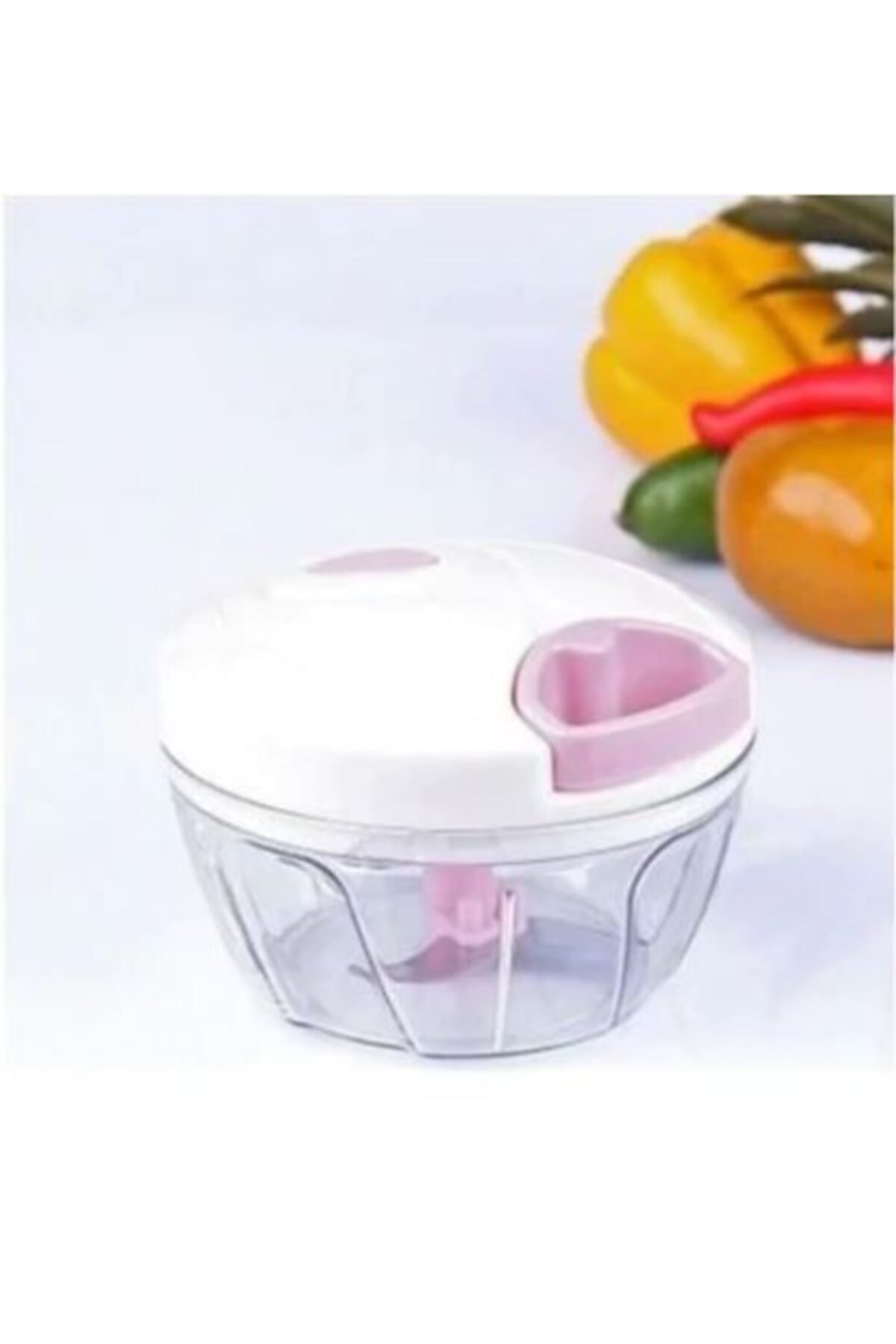 YAKUT Ipli Çekmeli Sebze Meyve Doğrayıcı 3 Bıçaklı El Blender Rondo