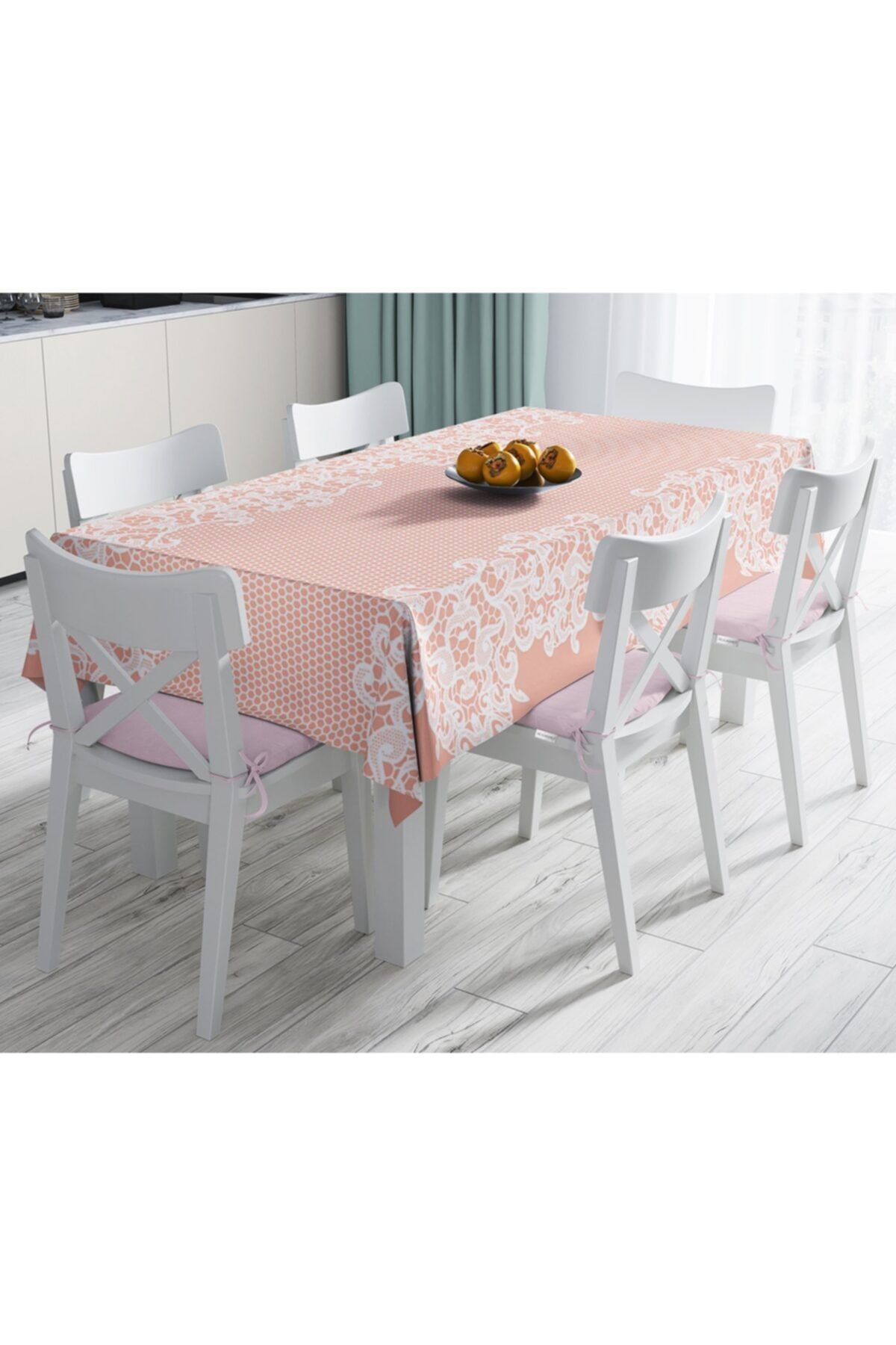 Realhomes Față De Masă 120x140 Cm Cu Imprimare Digitală Cu Design Special, Rezistentă La Pete - One Size