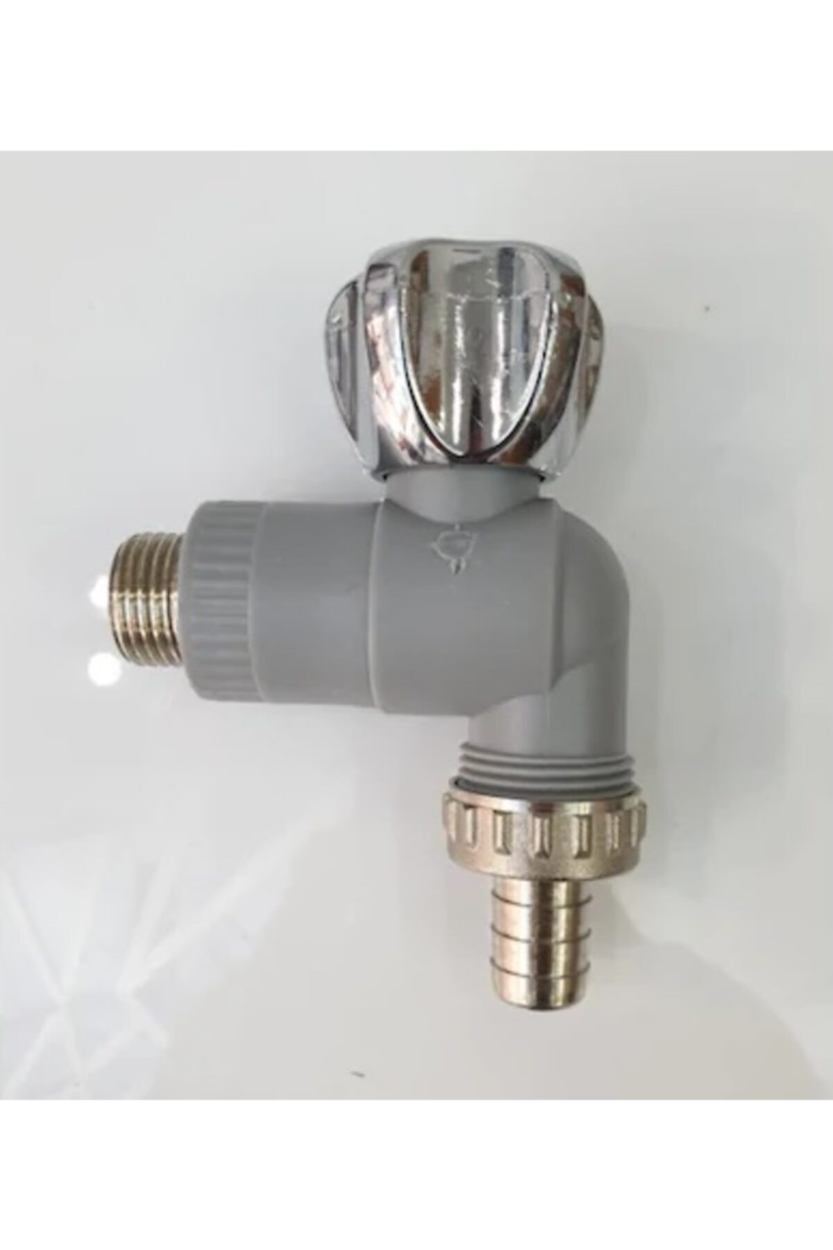 KALDE Özeniş Aç Kapa Krom Volanlı Bahçe Musluğu