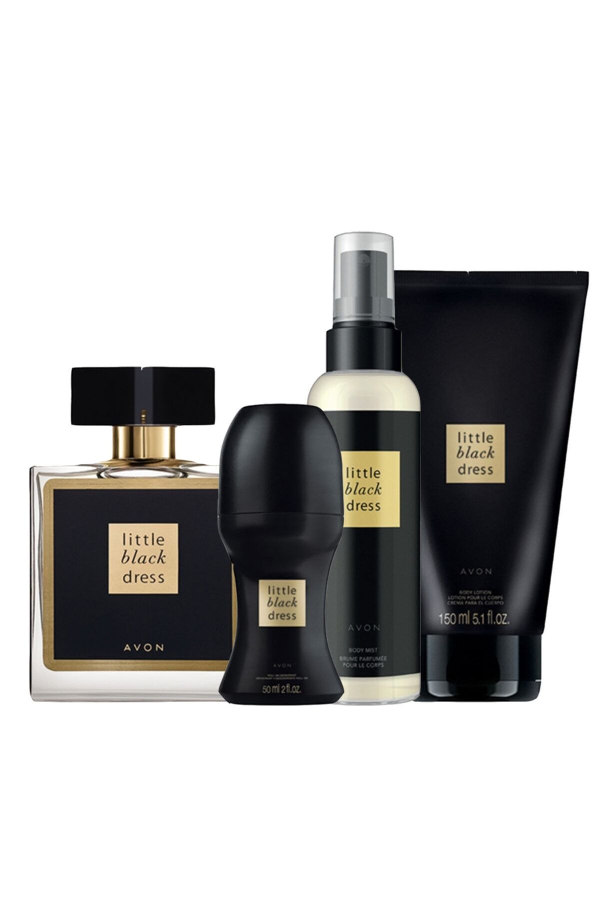 لیتل بلک لباس ادپ 50 میلی لیتری اسپری بدن عطر زنانه لوسیون رول روی بدن Avon